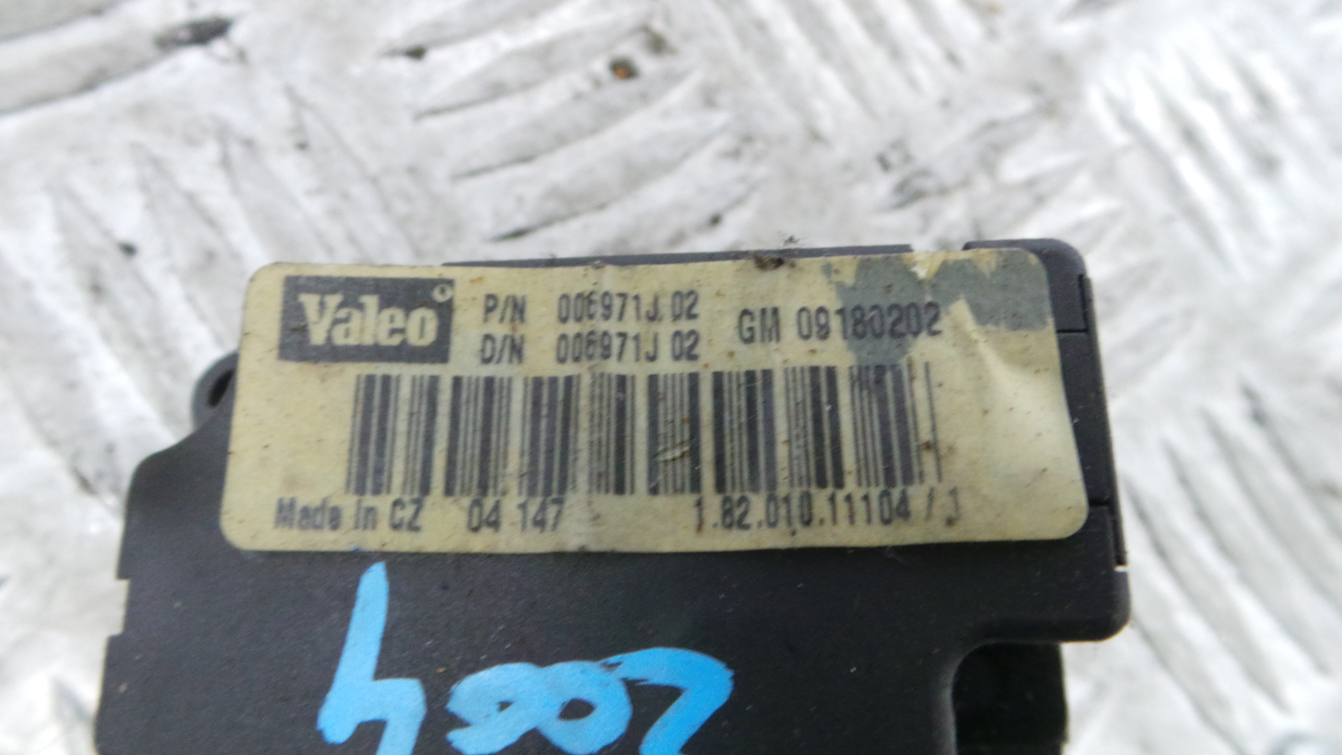 Atuador do Circuito de Ar 09180202 - SAAB 9-3 (YS3F, E79, D79, D75)-33633779