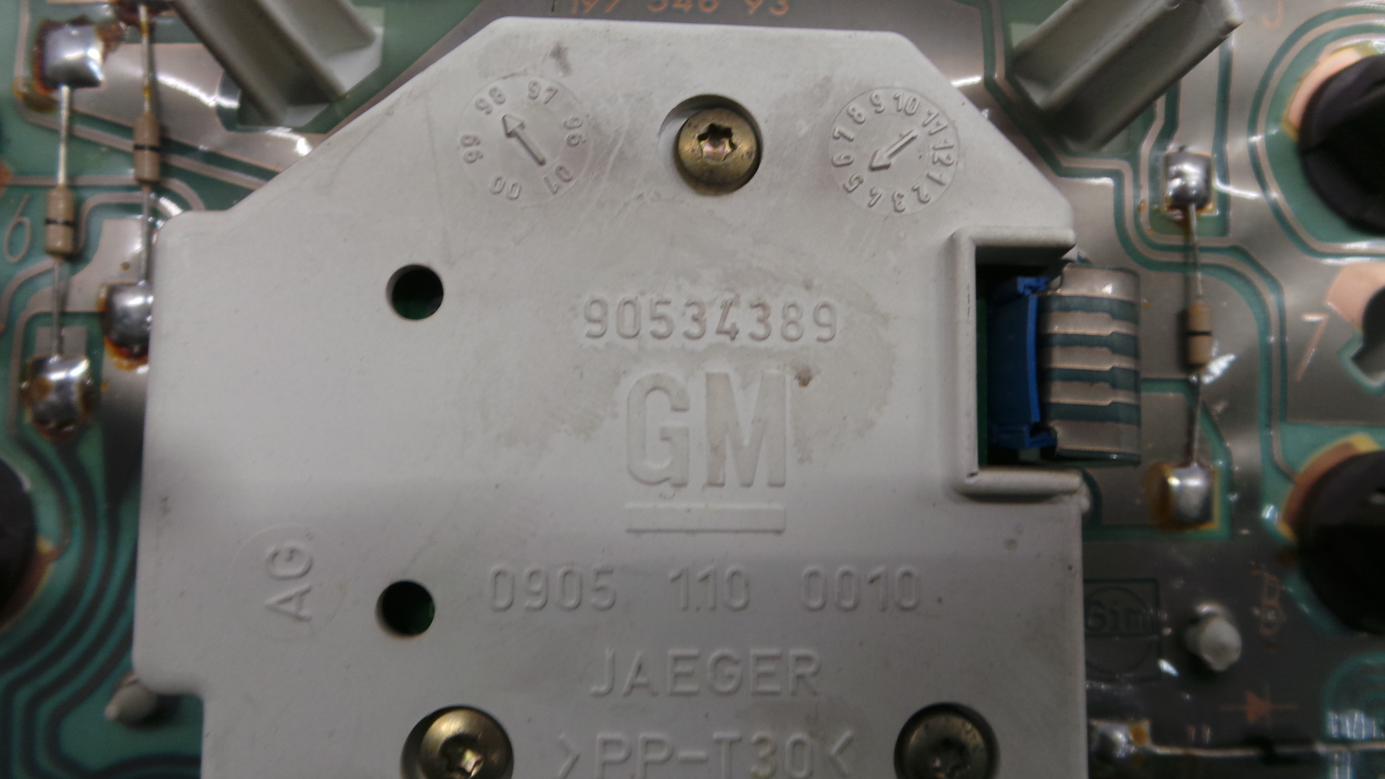 Quadrante 90534389 - OPEL CORSA B (S93)-33633801