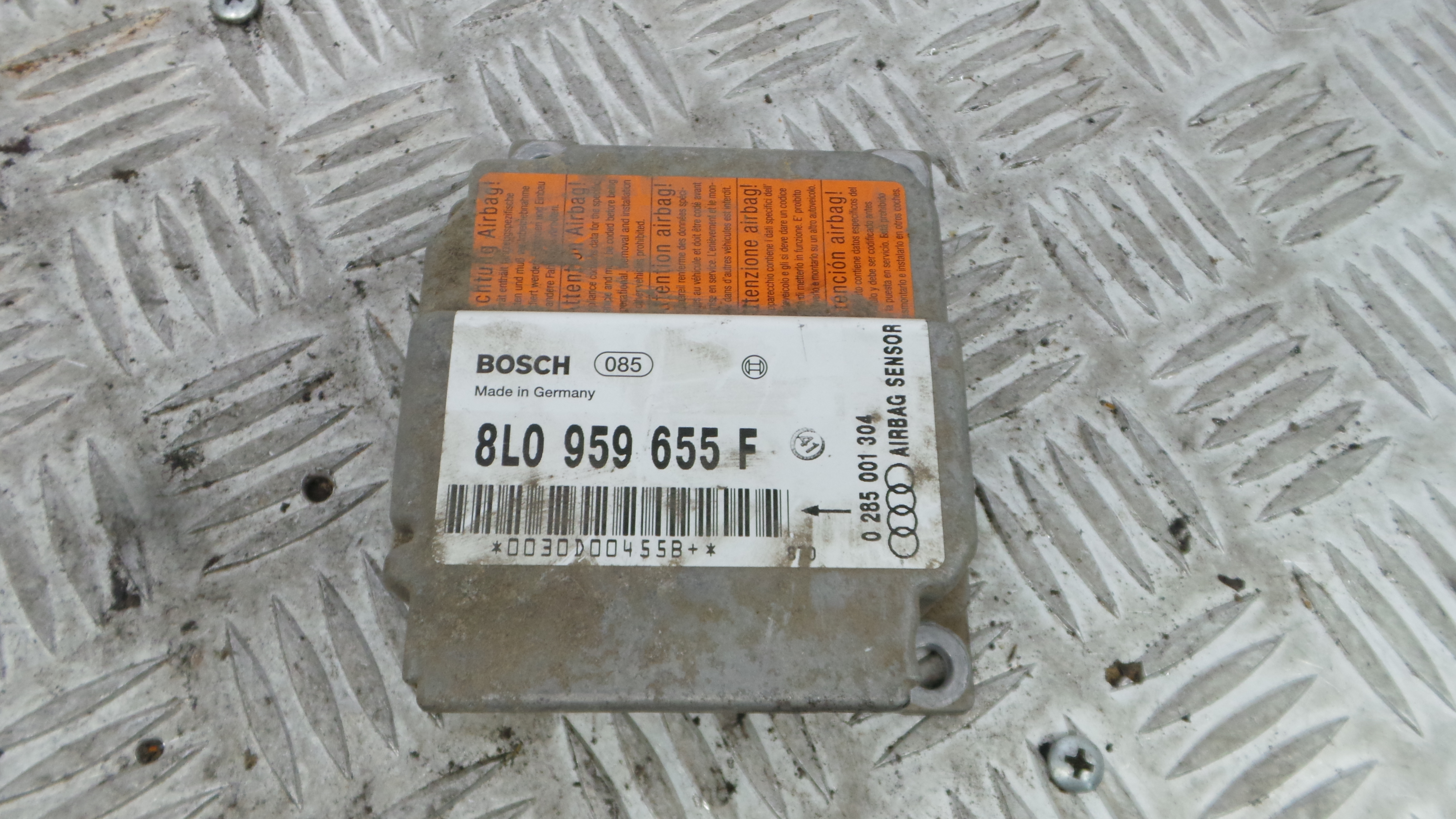 Centralina de Airbags 8L0959655F - AUDI A3 (8L1)-33634731