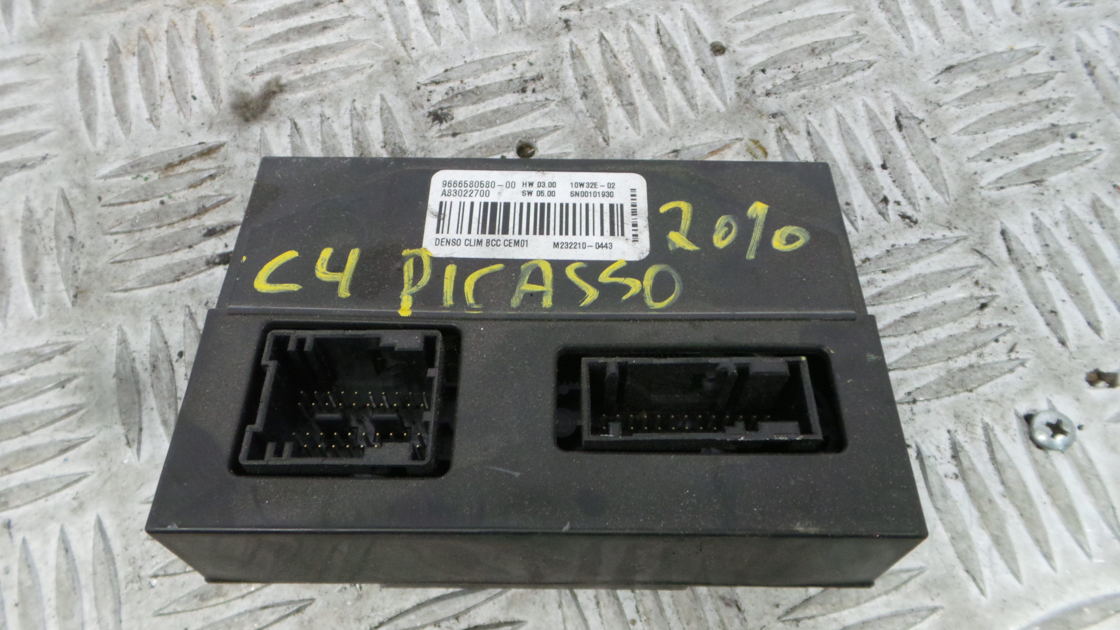 Modulo Electrónico 9666580580 - CITROËN C4 PICASSO I Veículo multiuso (UD_)-33634743