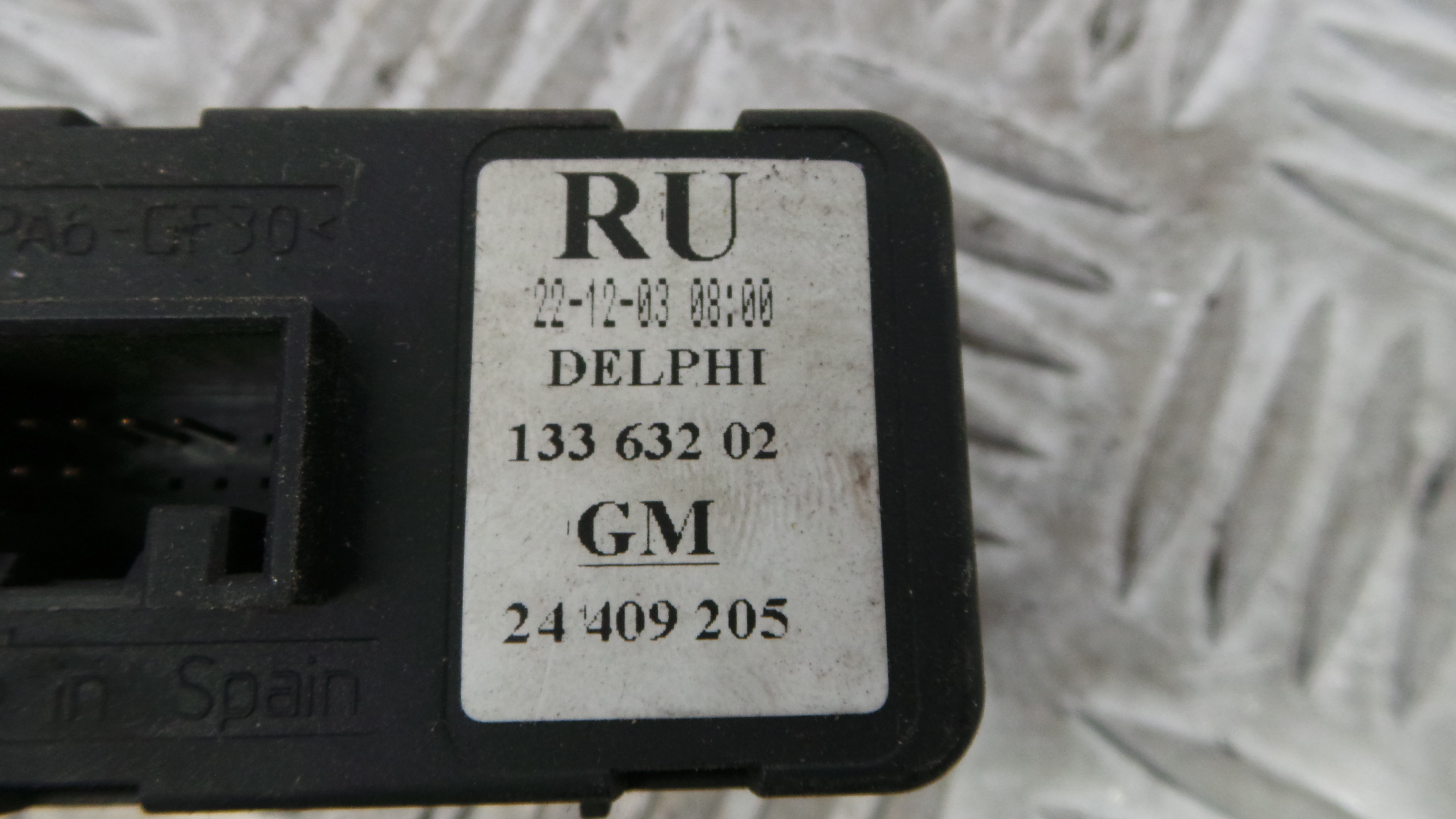 Interruptor / Comando Elevador Vidro Frente Esq  24409205 - OPEL CORSA C (X01)-33635168