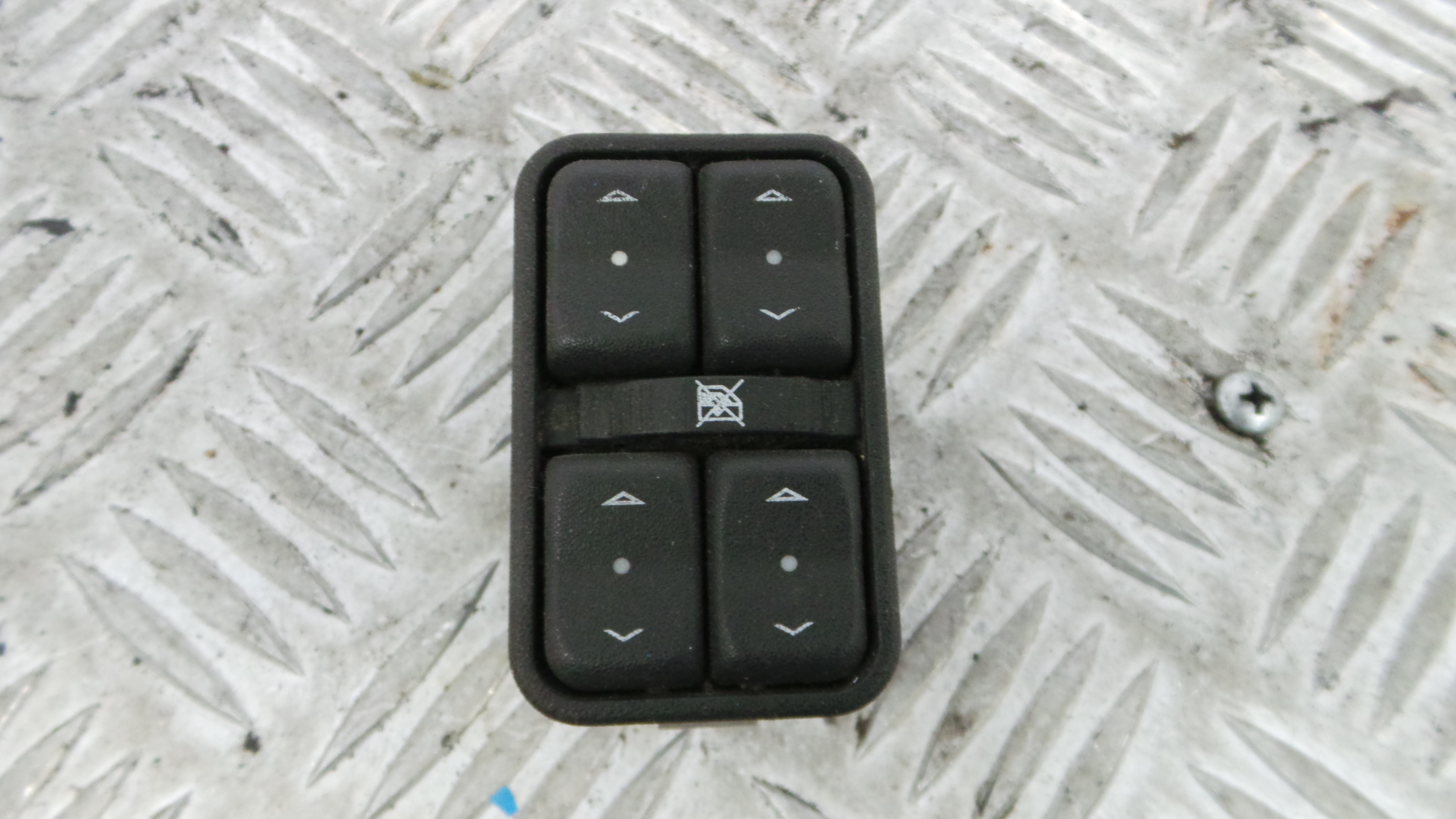 Interruptor / Comando Elevador Vidro Frente Esq  24409206 - OPEL MERIVA A Veículo multiuso (X03)-33635191