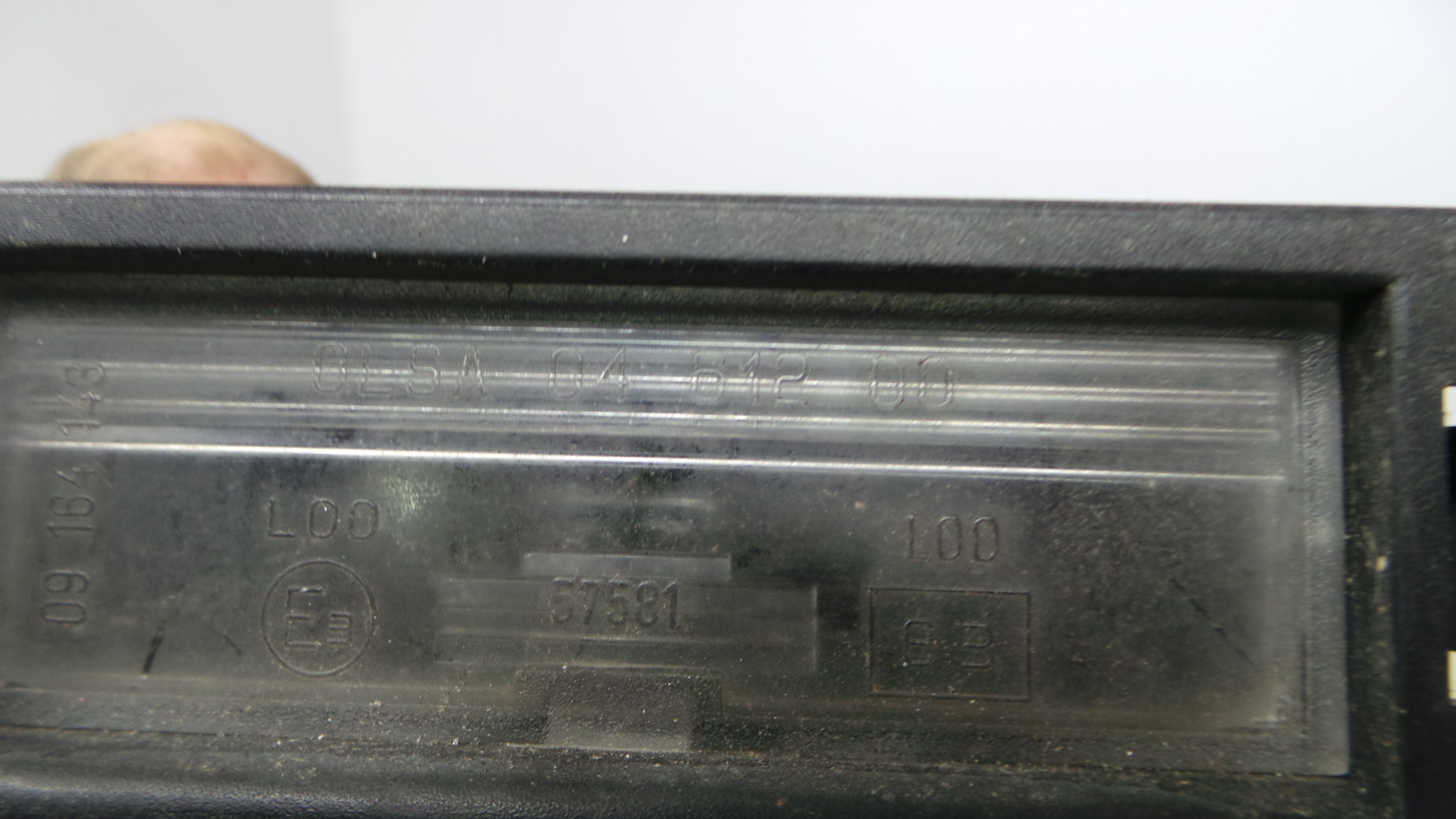 Luz de Matricula 09164143 - OPEL CORSA C (X01)-33635757