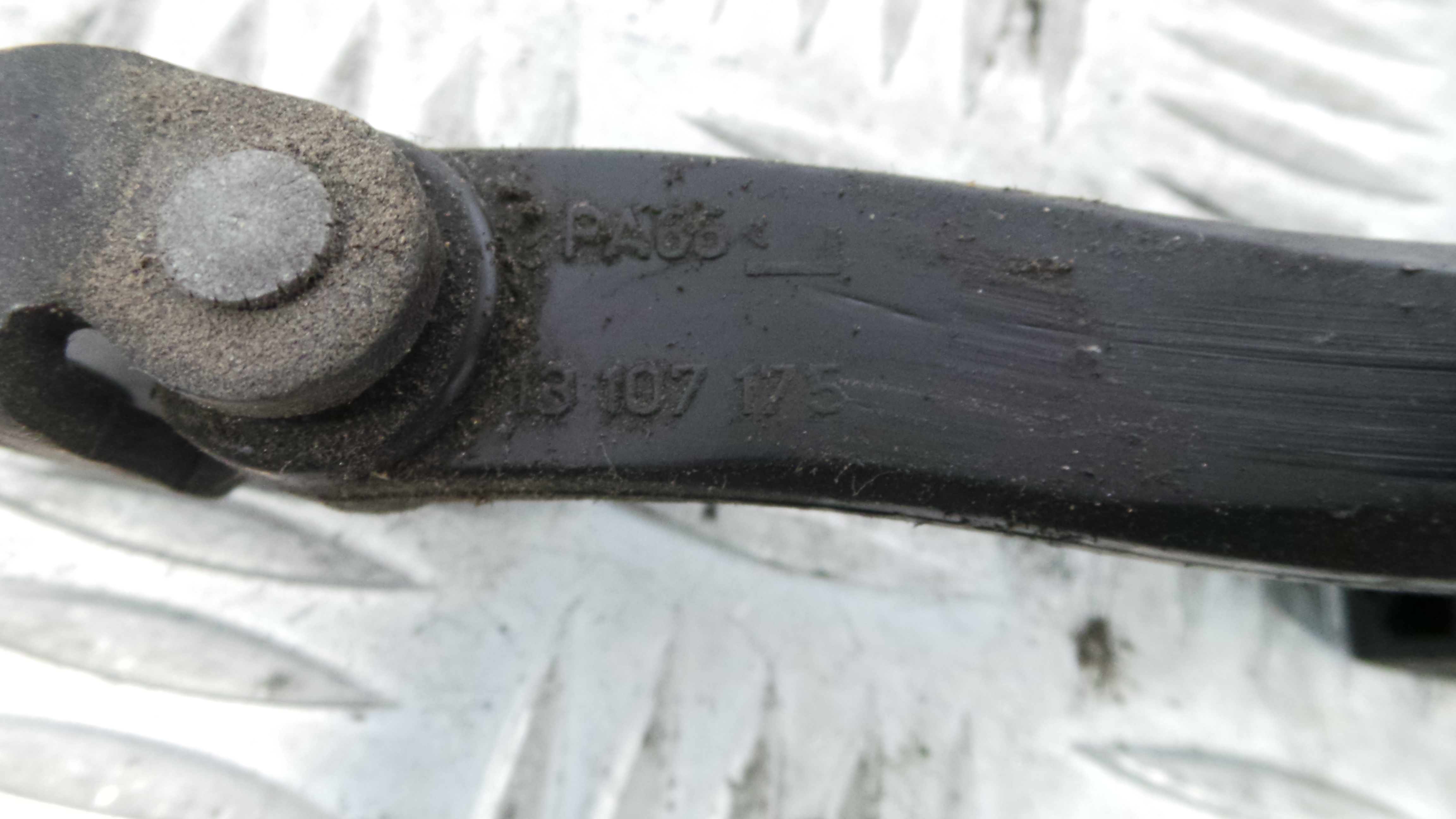 Esticador / Limitador de porta 13107175 - OPEL ASTRA H (A04)-33635790