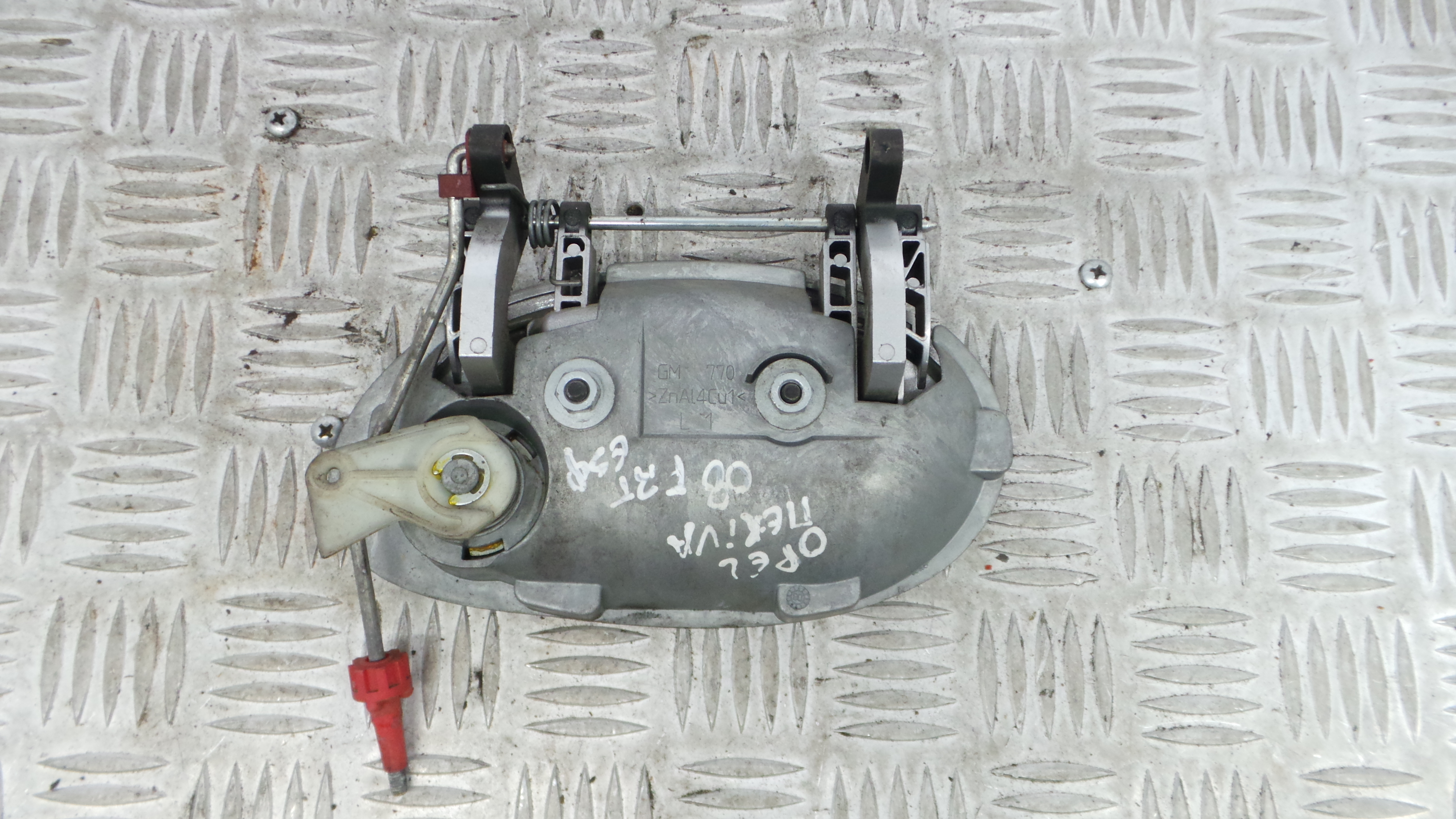 Puxador Exterior Frente Esquerdo 9201122 - OPEL MERIVA A Veículo multiuso (X03)-33635833