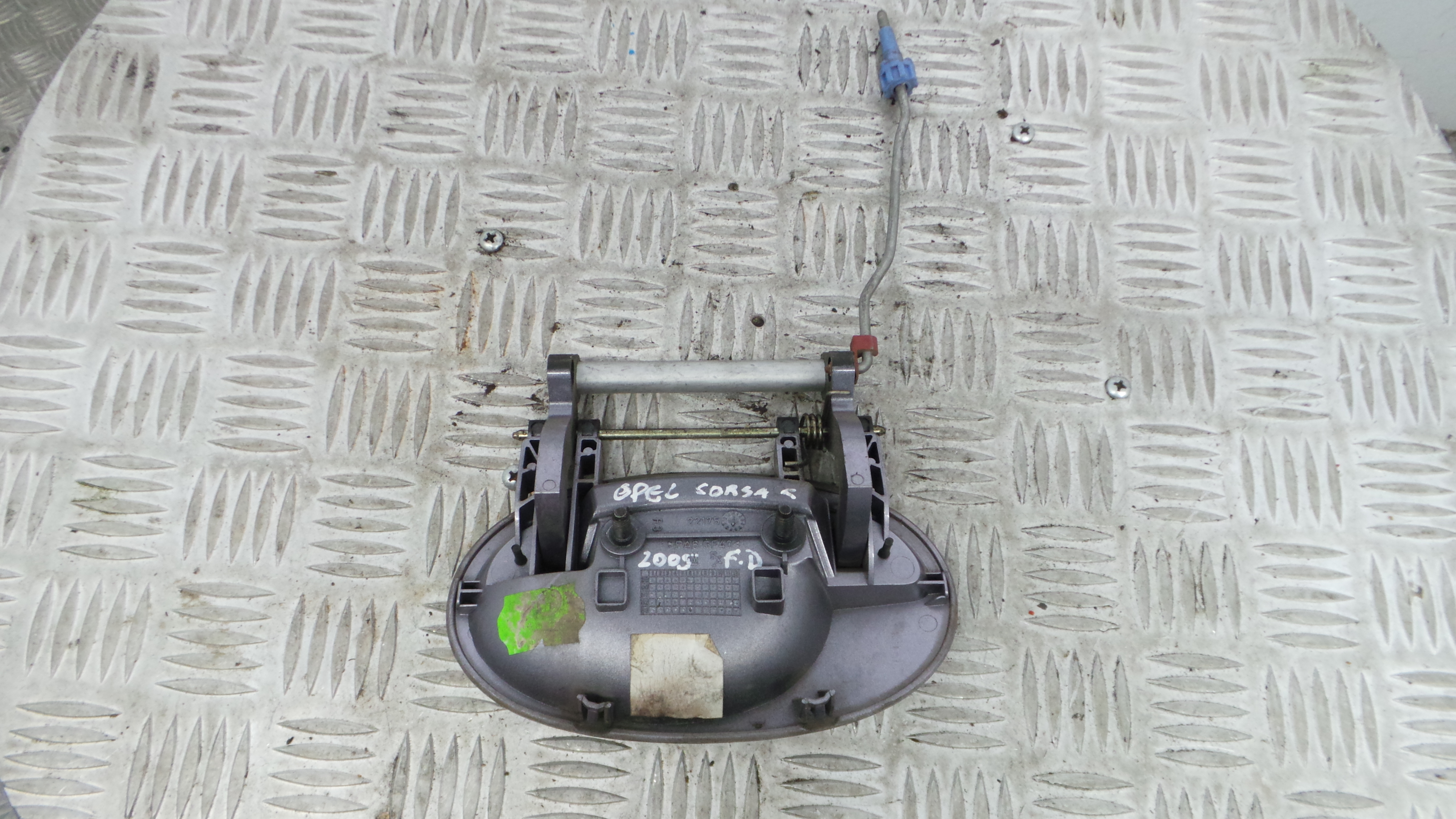 Puxador Exterior Frente Direita  9201077 - OPEL CORSA C (X01)-33635835