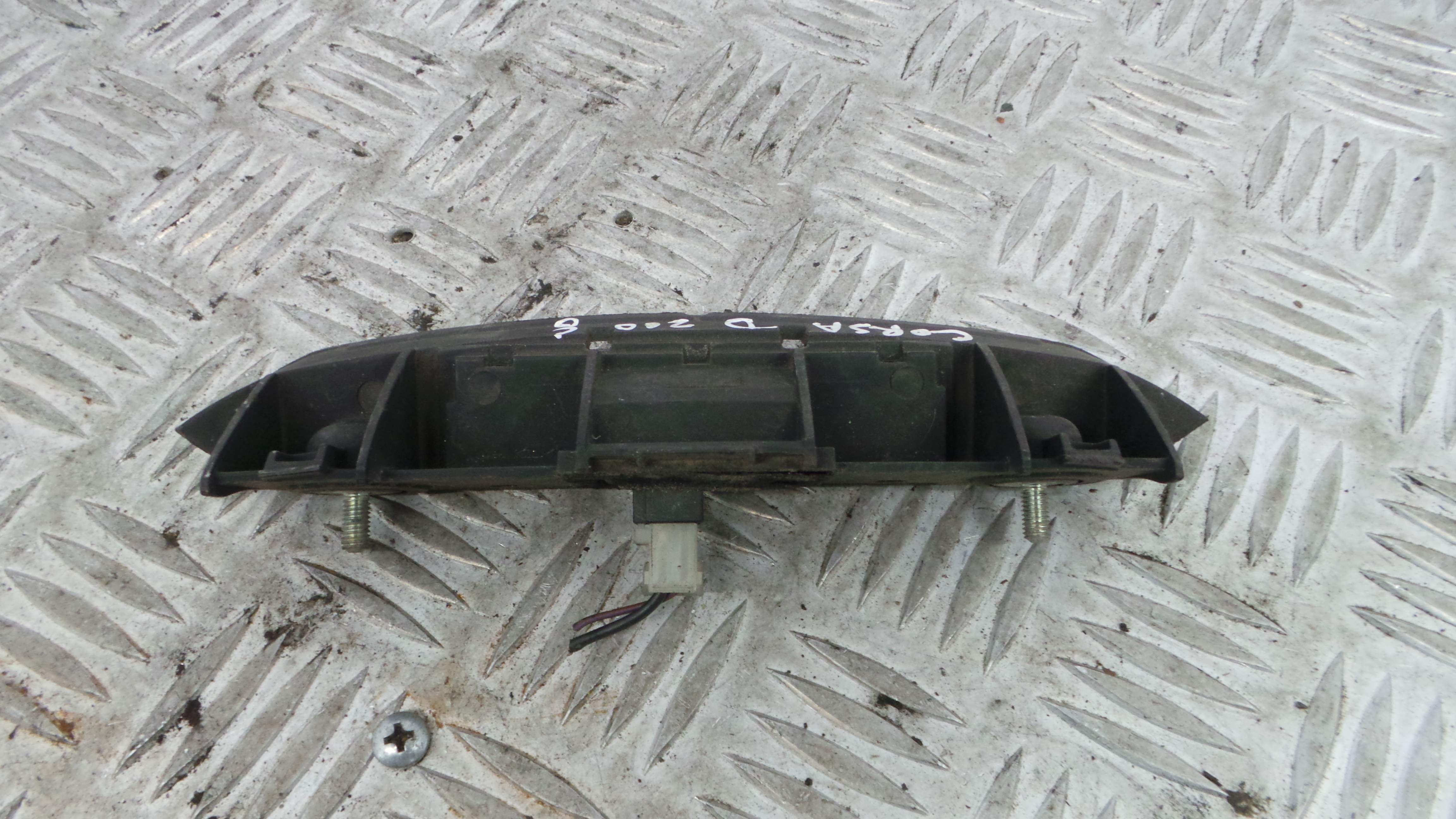 Puxador Exterior da Tampa da Mala 13188288 - OPEL CORSA D (S07)-33635922