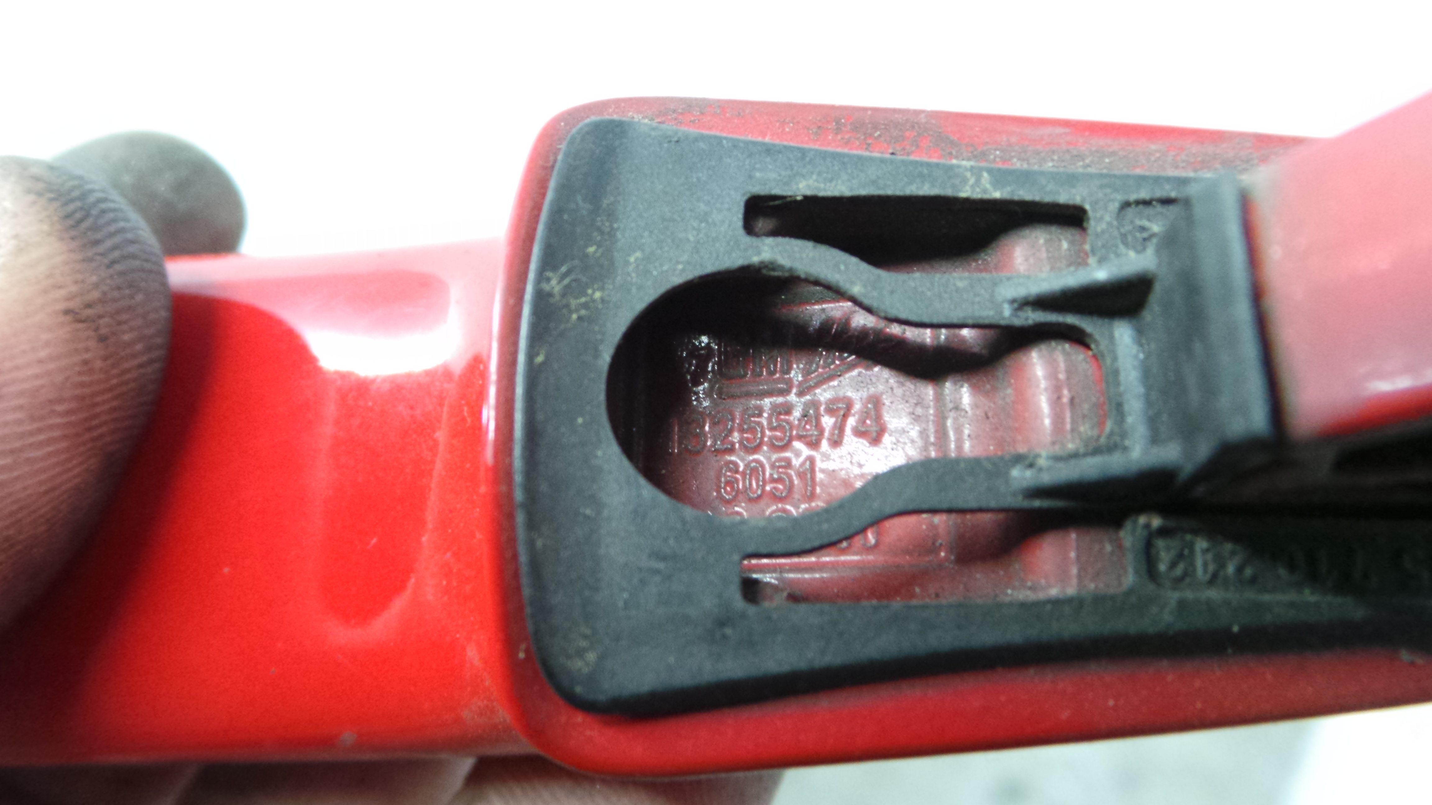 Puxador Exterior Frente Direita 13255474 - OPEL CORSA D (S07)-33635943