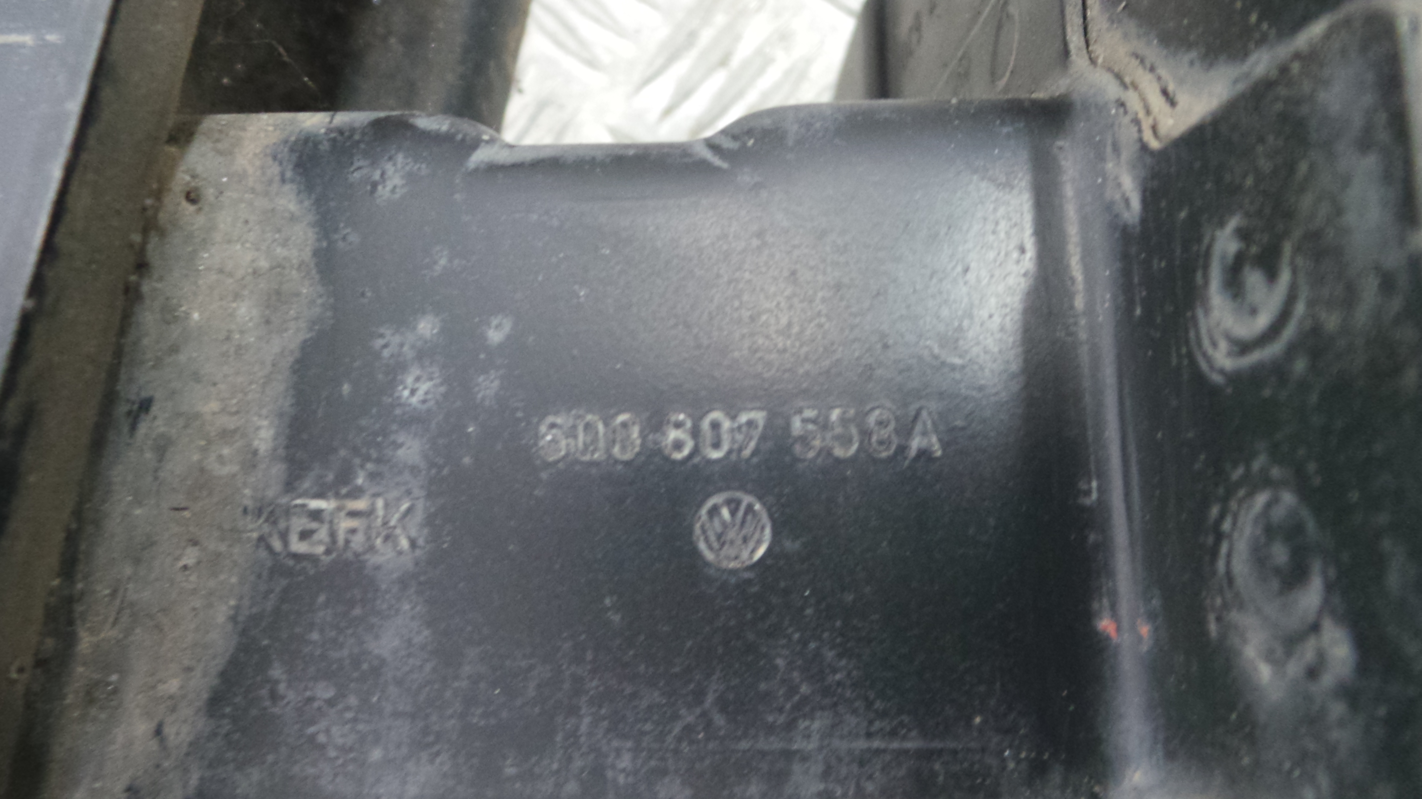 Reforco do Para Choques Traseiro  6Q0807630 - VW POLO (9N_, 9A_)-33635961