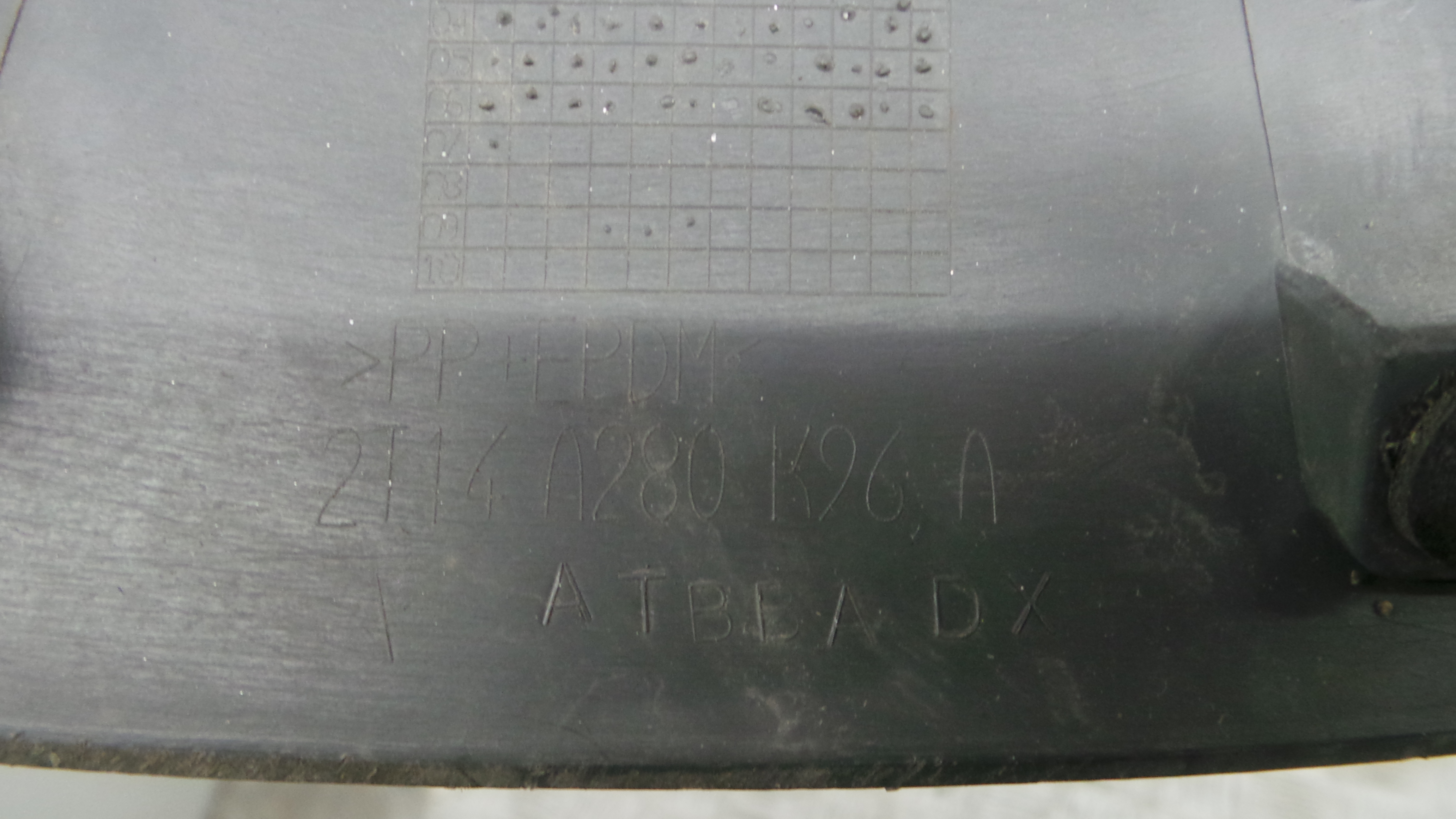 Abas De Guarda-lamas 2T14A280K96 - FORD TRANSIT CONNECT (P65_, P70_, P80_)-33635992