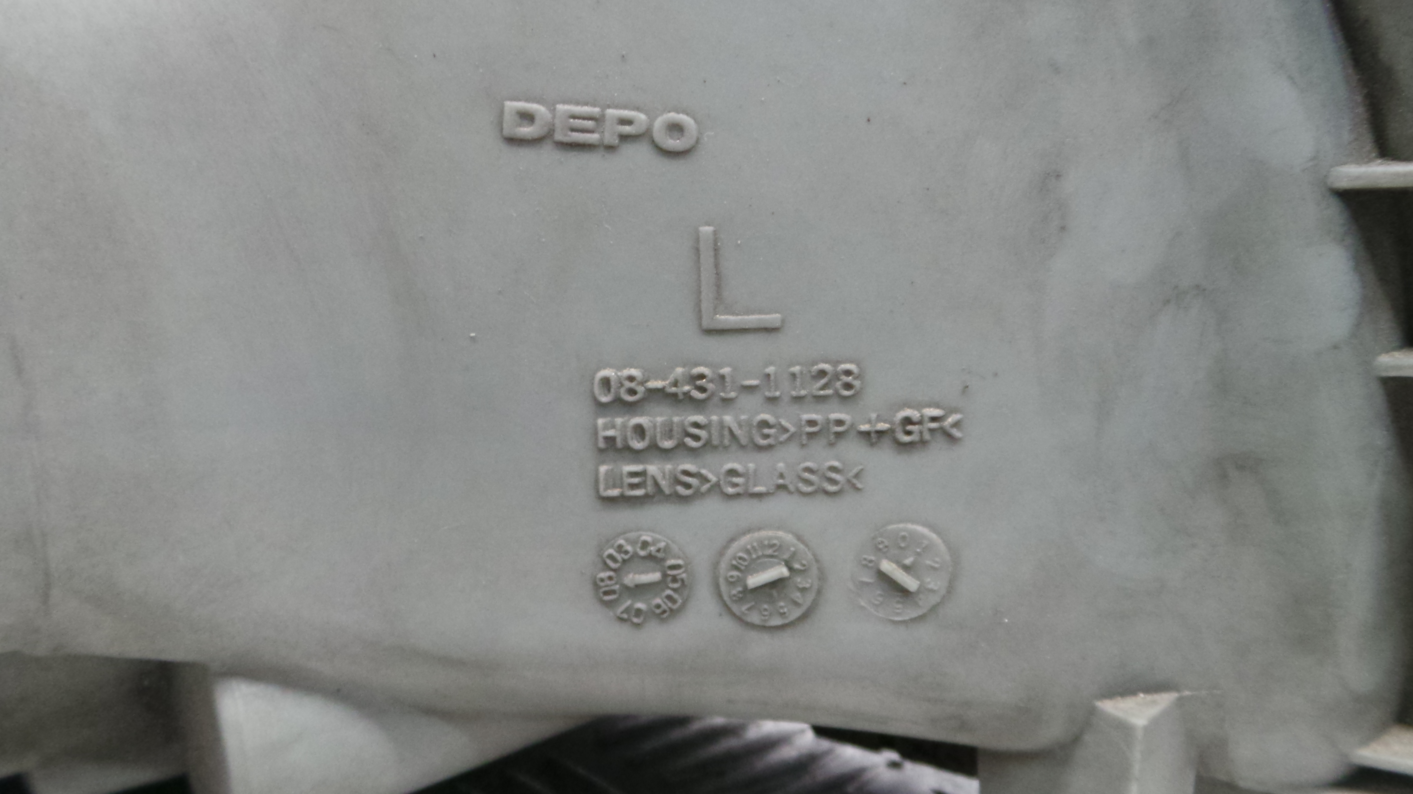 Ótica Esq 431-1128L - FORD FIESTA IV (JA_, JB_), FIESTA Mk IV (JA_, JB_)-33636147