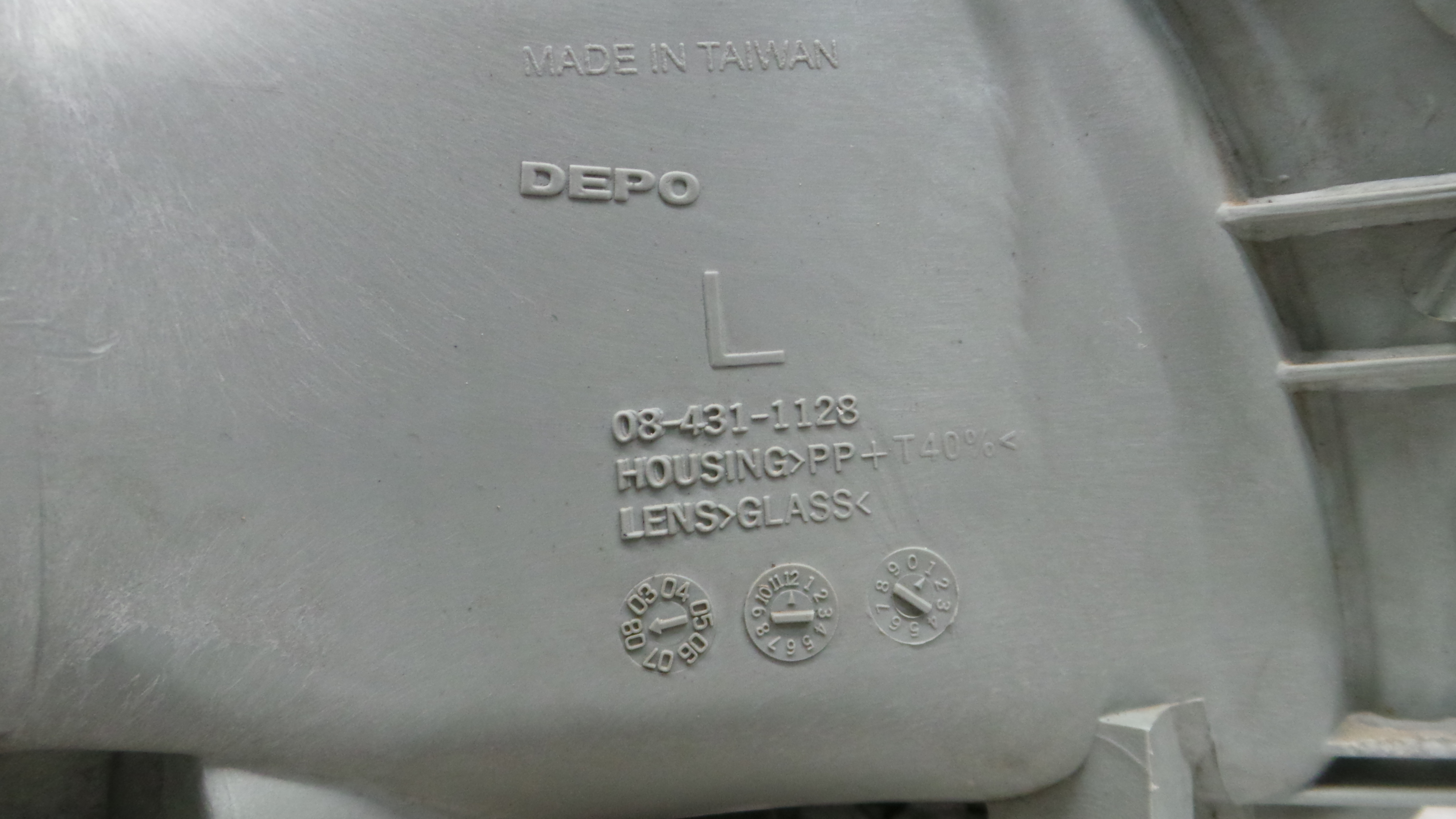 Ótica Esq 431-1128L - FORD FIESTA IV (JA_, JB_), FIESTA Mk IV (JA_, JB_)-33636160