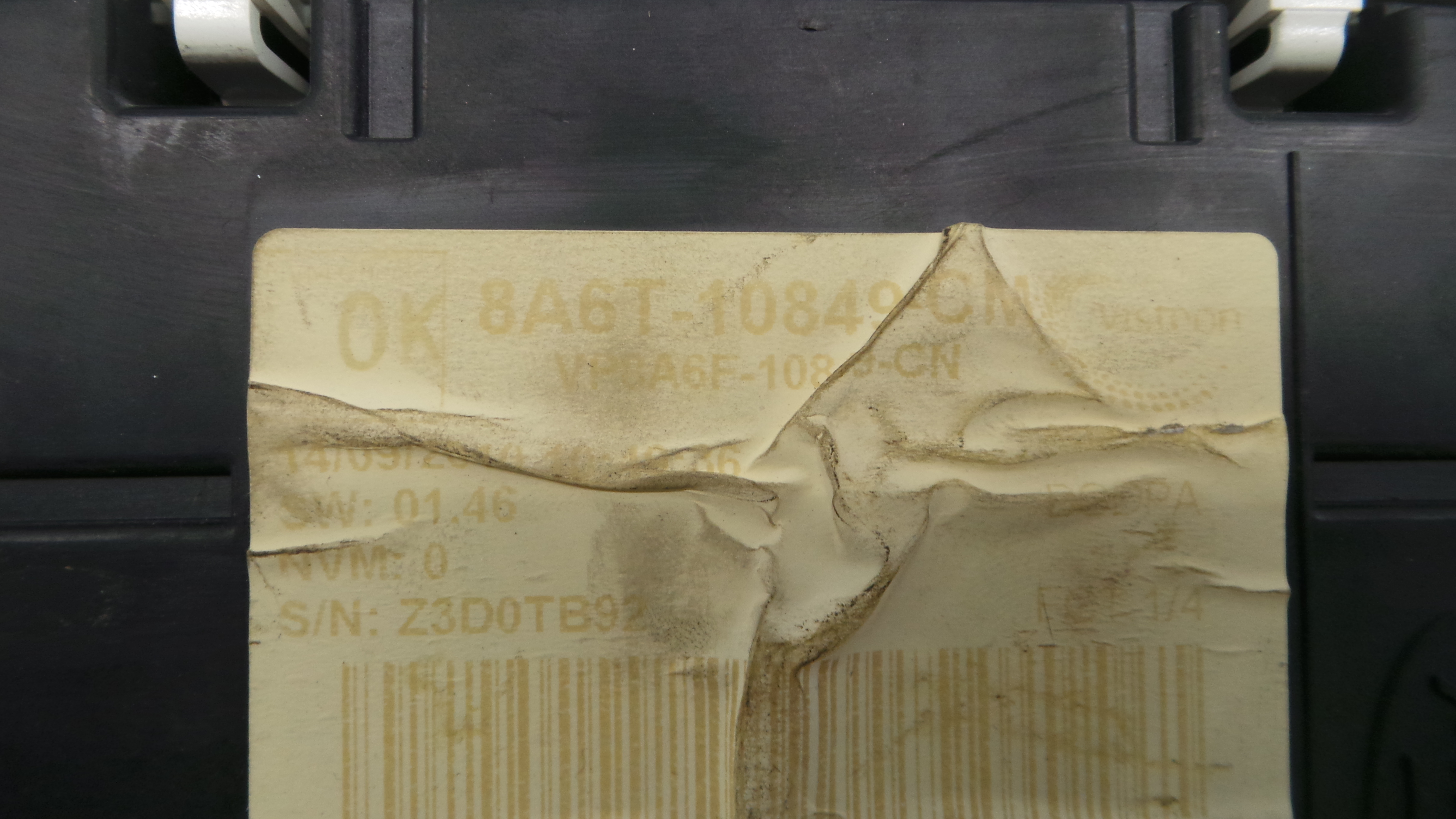 Quadrante 8A6T-10849-CM - FORD FIESTA VI (CB1, CCN)-33637417