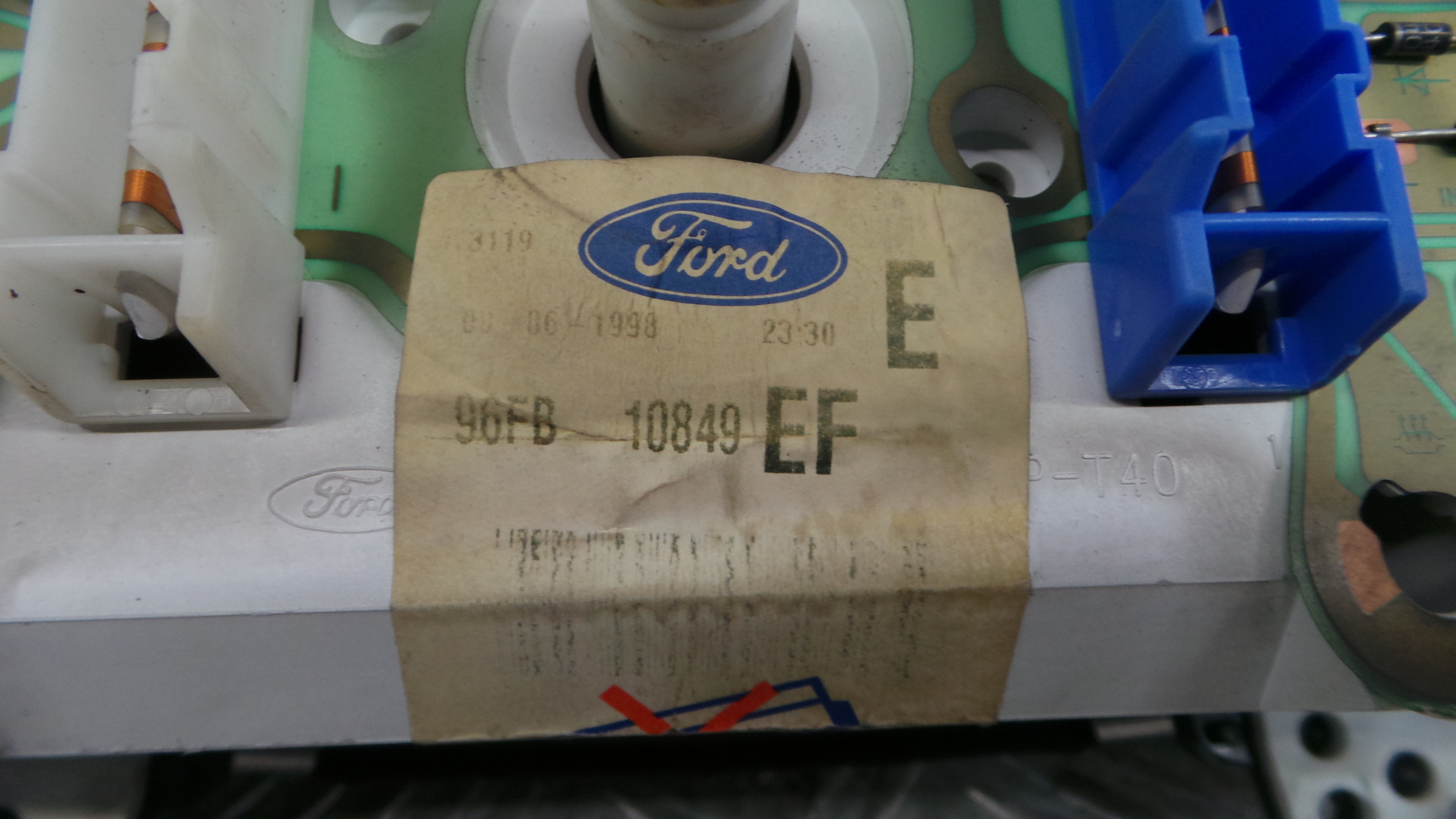 Quadrante 96FB-10849-EF - FORD FIESTA IV (JA_, JB_), FIESTA Mk IV (JA_, JB_)-33637484