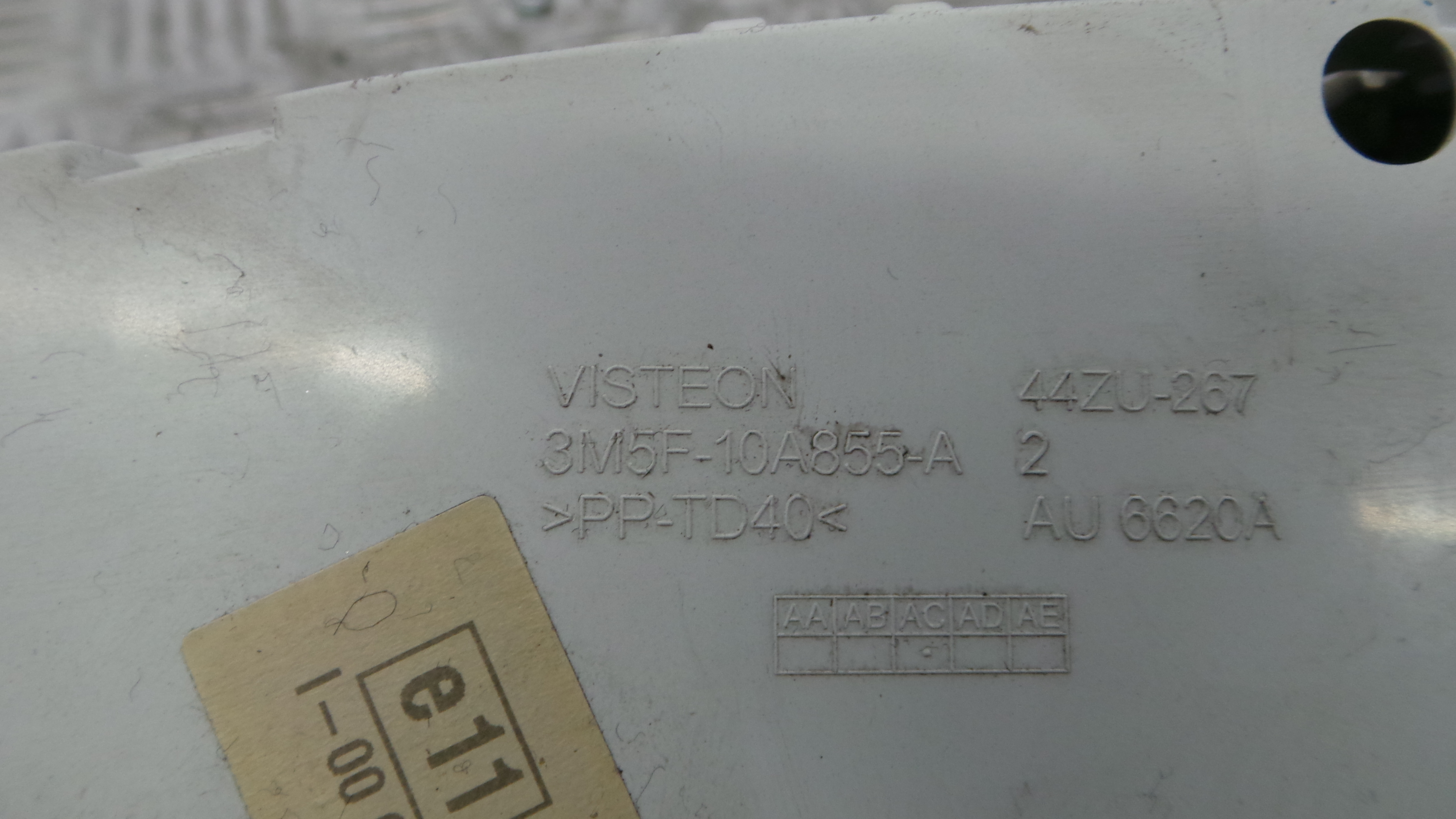 Quadrante 3M5F-10A855-A - FORD FIESTA V (JH_, JD_)-33637571