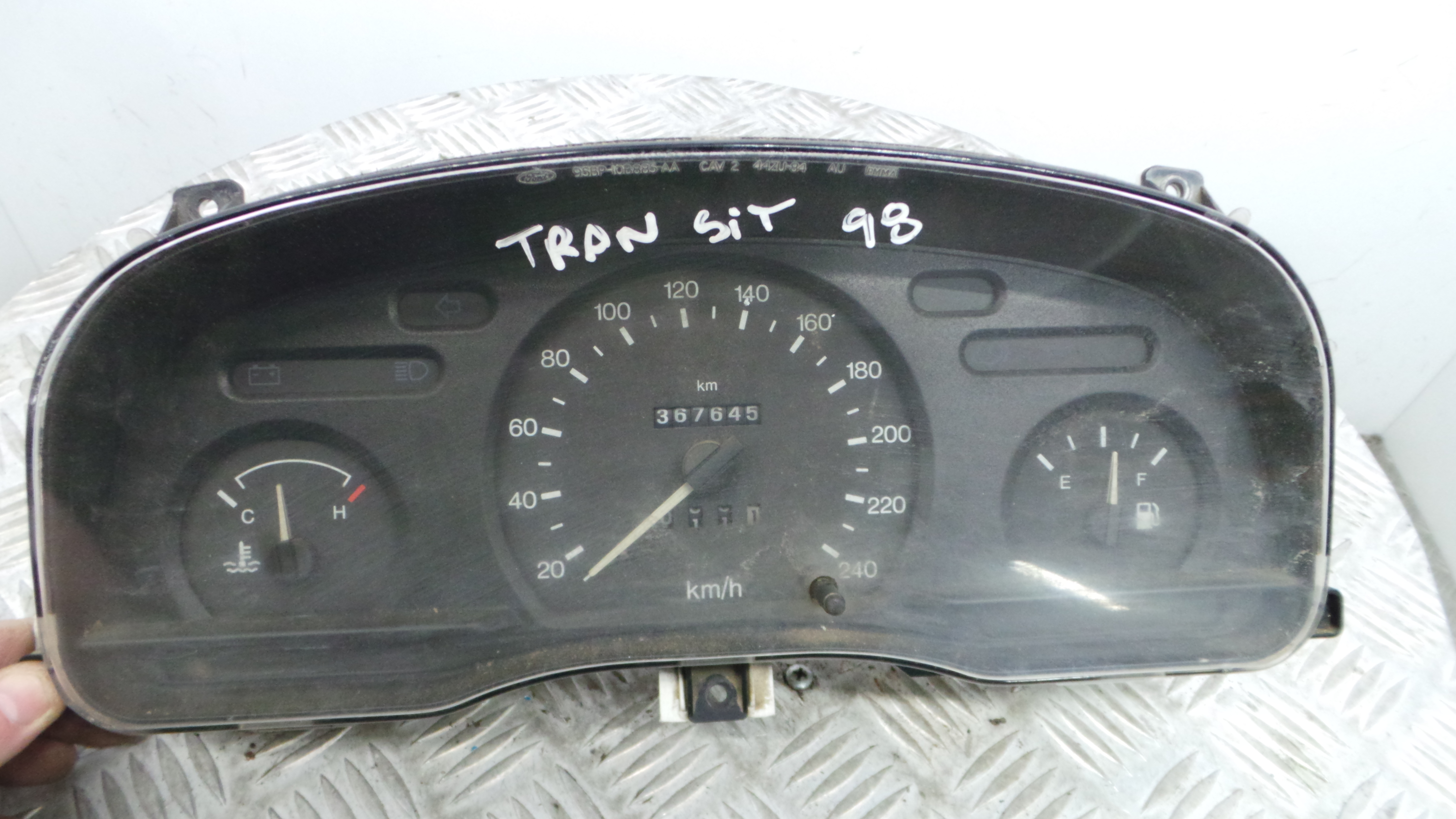 Quadrante 98VB-10849-AAD - FORD TRANSIT Caixa (E_ _), TRANSIT Van (E_ _)-33637648