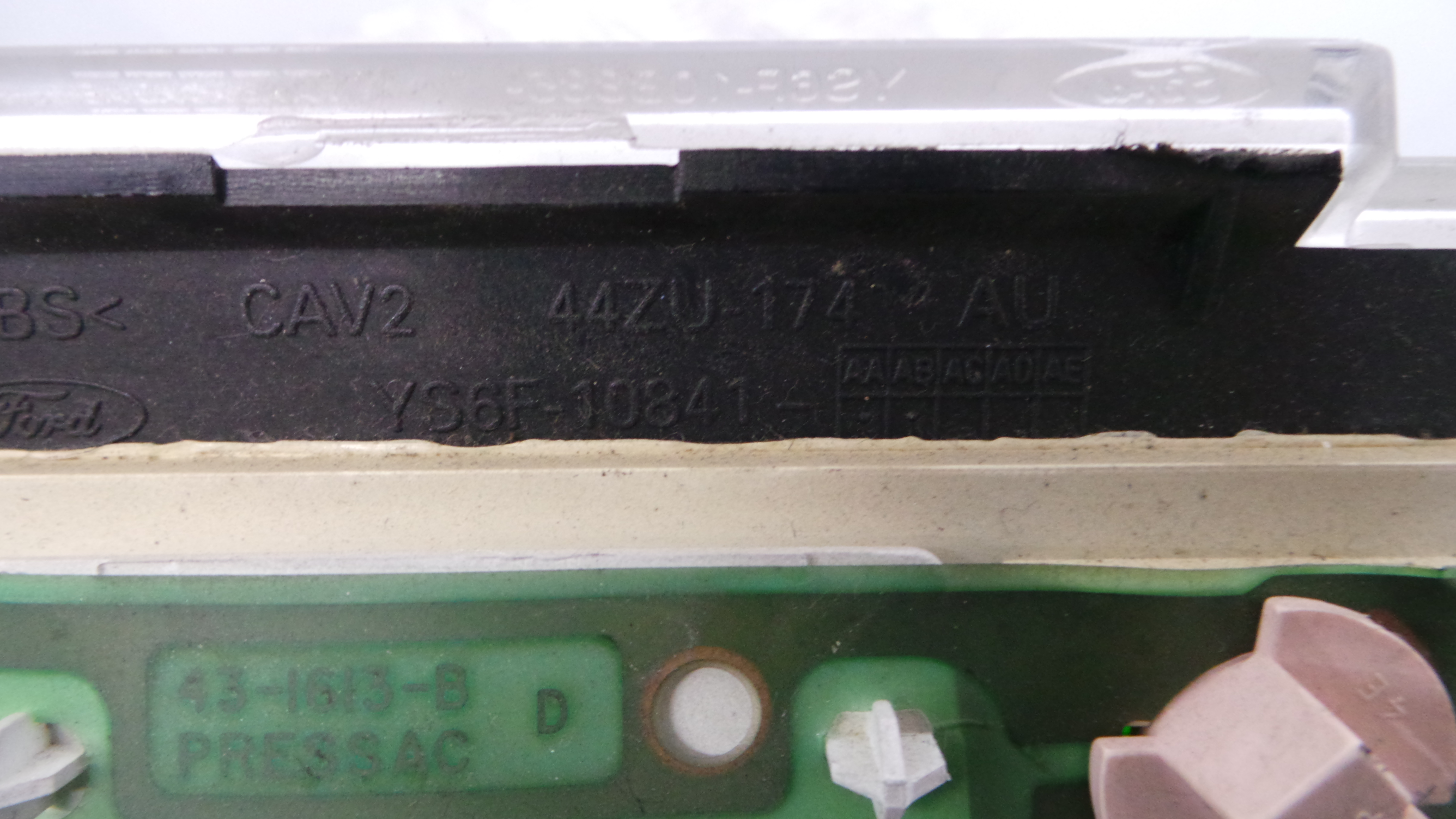 Quadrante YS6F-10841 - FORD FIESTA IV (JA_, JB_), FIESTA Mk IV (JA_, JB_)-33637679