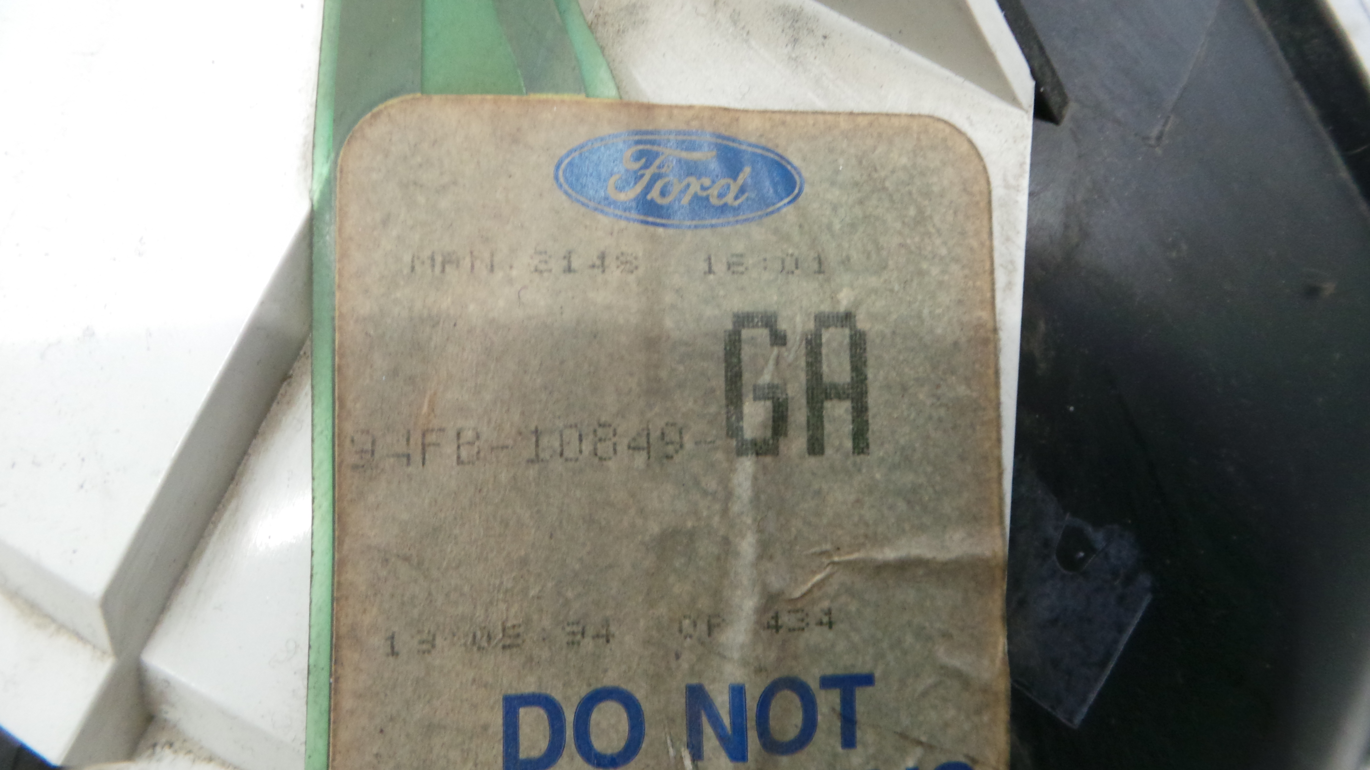 Quadrante 94FB-10849-GA - FORD FIESTA III (GFJ), FIESTA Mk III (GFJ)-33637713