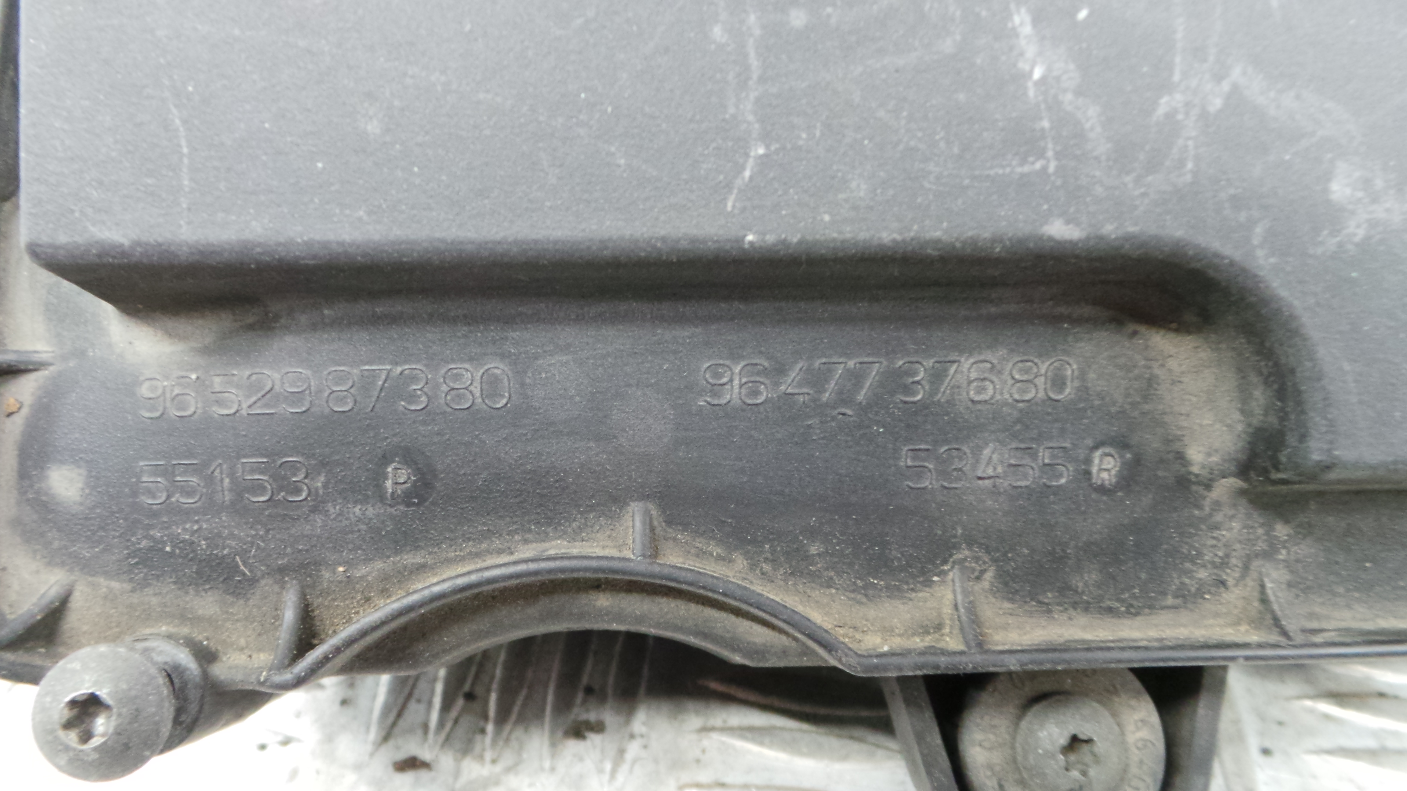 Caixa Filtro de Ar  9652987380 - FORD FIESTA V (JH_, JD_)-33637843