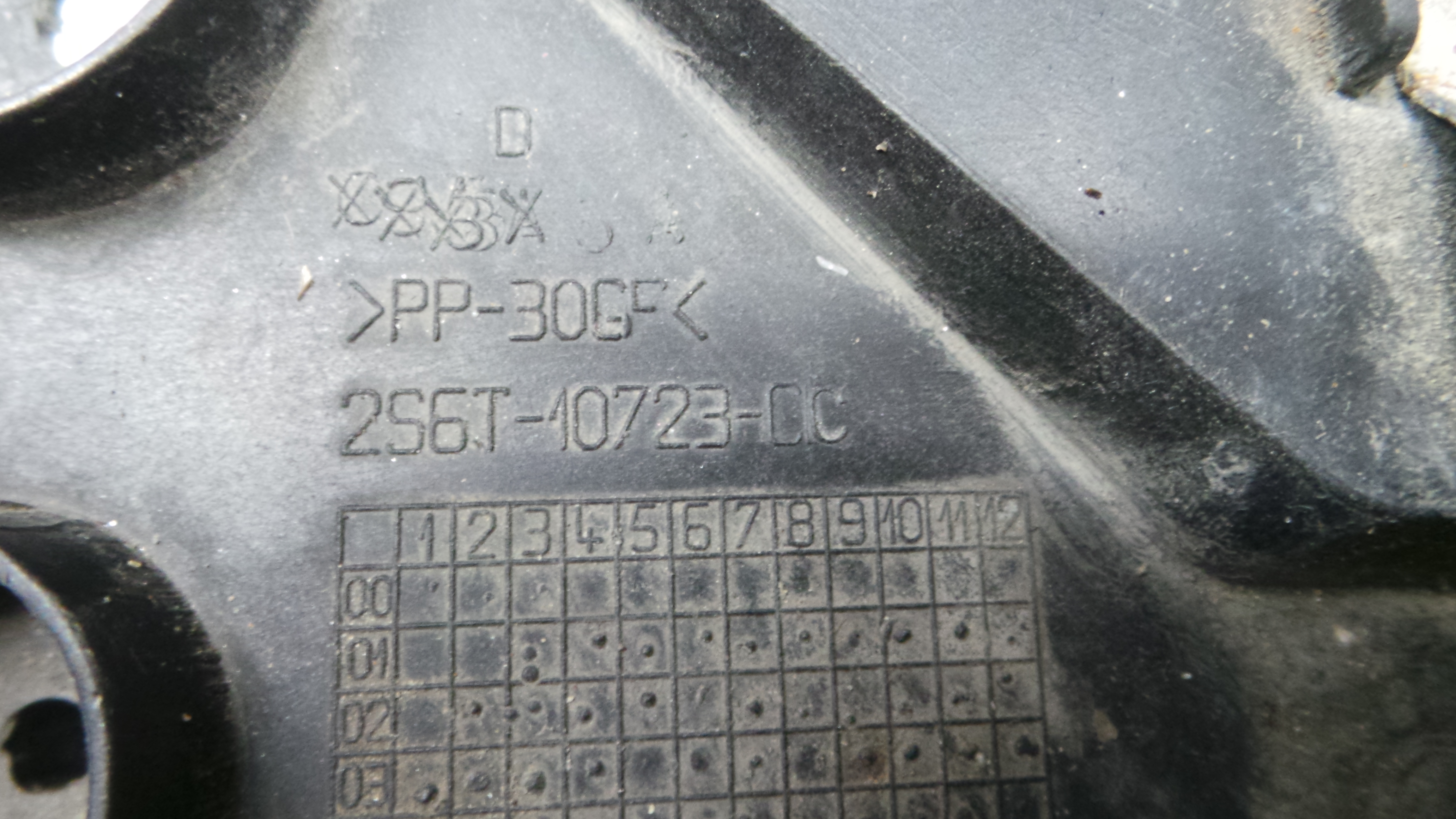 Base da Bateria 2S6T-10723-CC - FORD FIESTA V (JH_, JD_)-33638049