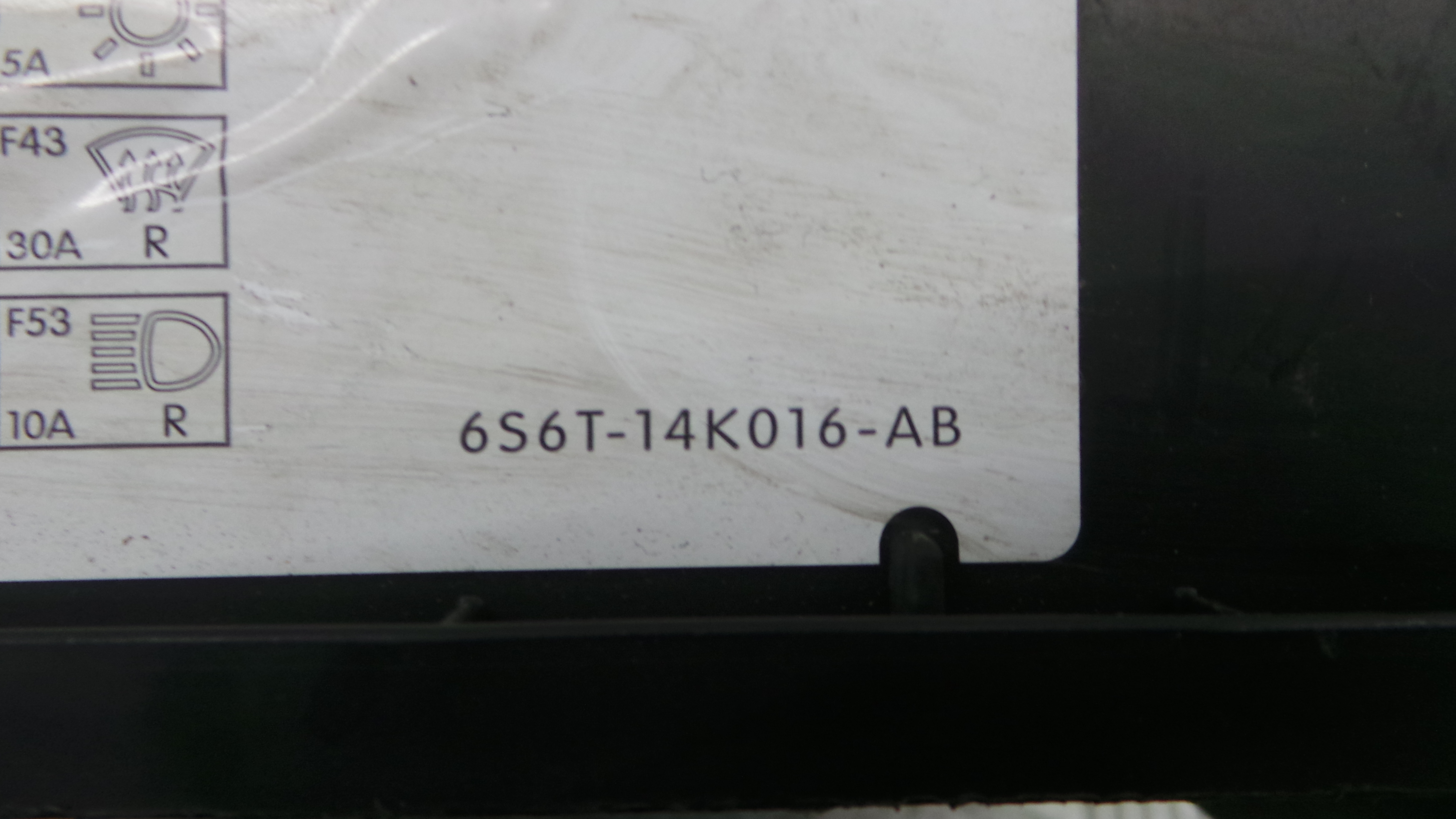 Porta Luvas  6S6T-14K016-AB - FORD FIESTA V (JH_, JD_)-33638517