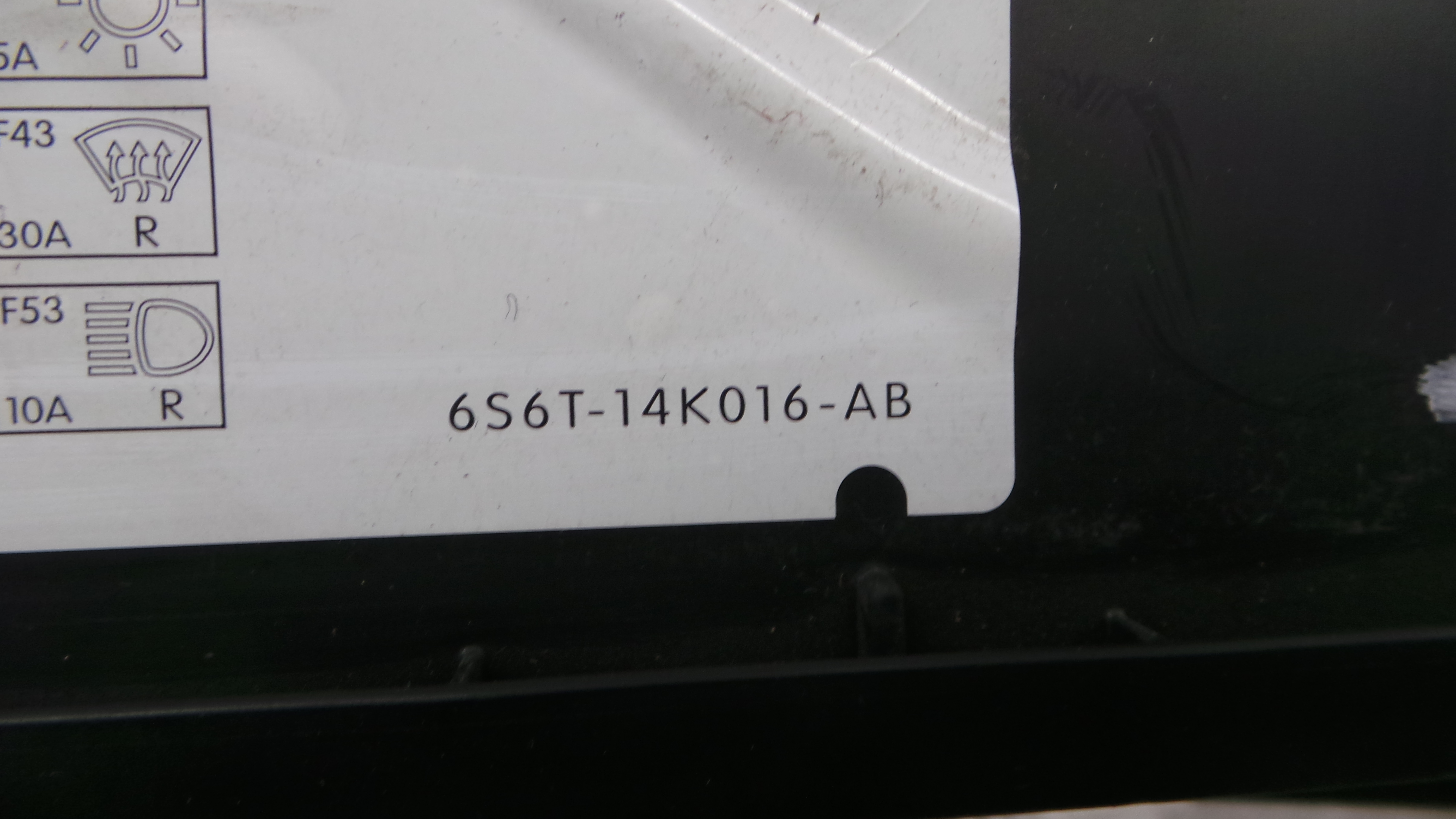 Porta Luvas  6S6T-14K016-AB - FORD FIESTA V (JH_, JD_)-33638525