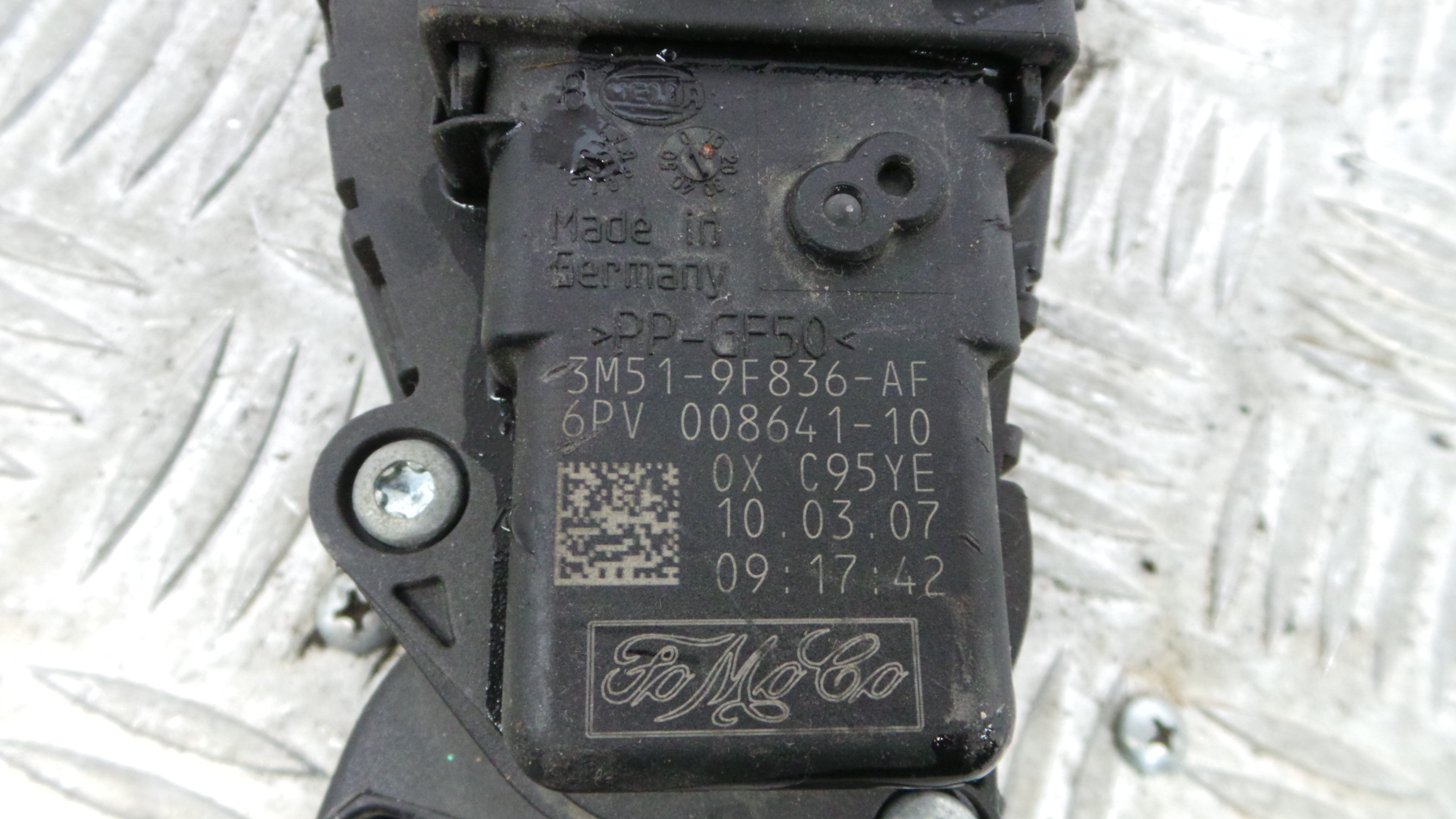 Pedal do Acelerador 3M51-9F836-AF - FORD FOCUS C-MAX (DM2)-33638983