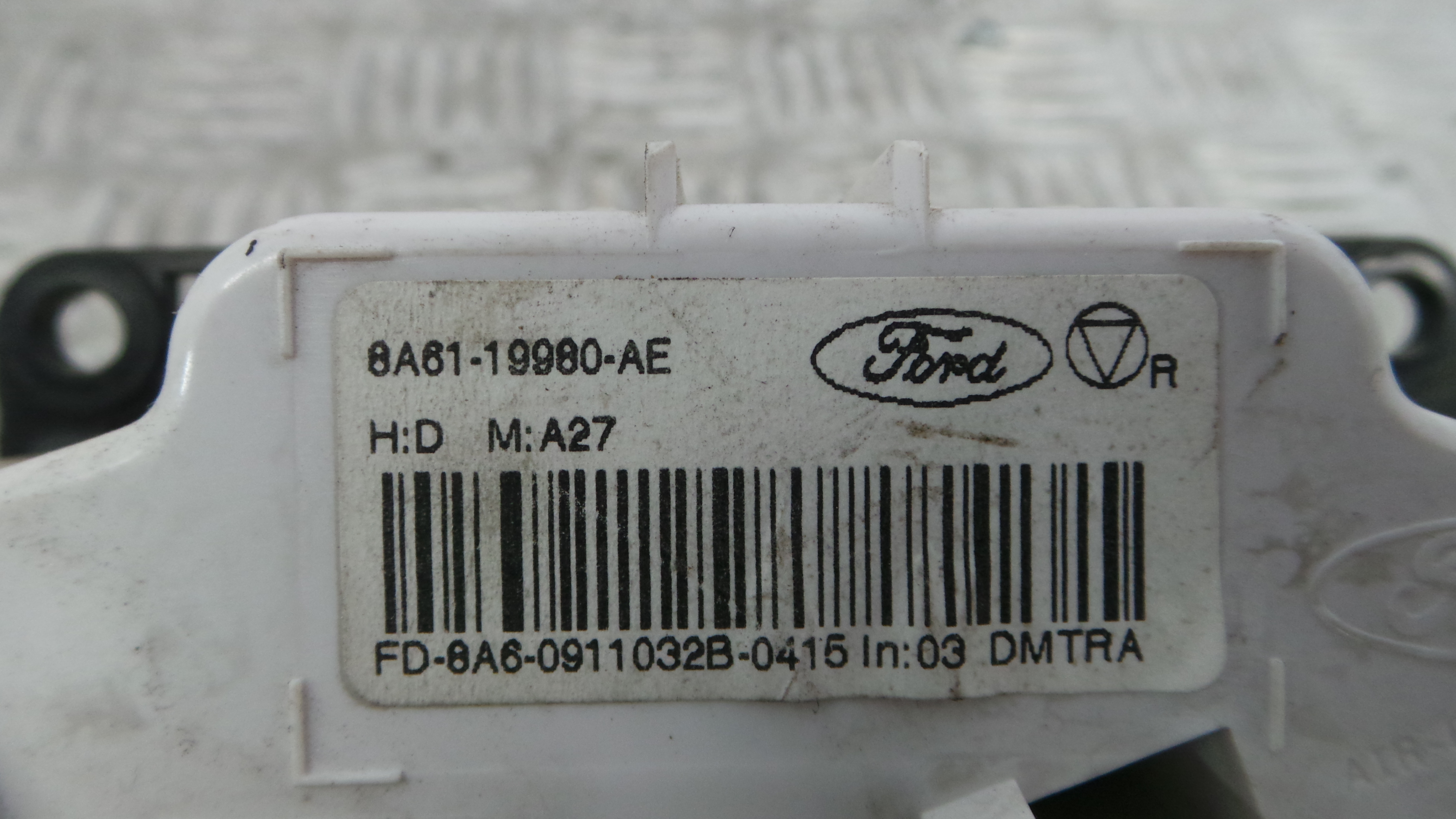 Comando da Sofagem / Climatronic 8A61-19980-AE - FORD FIESTA VI (CB1, CCN)-33640224