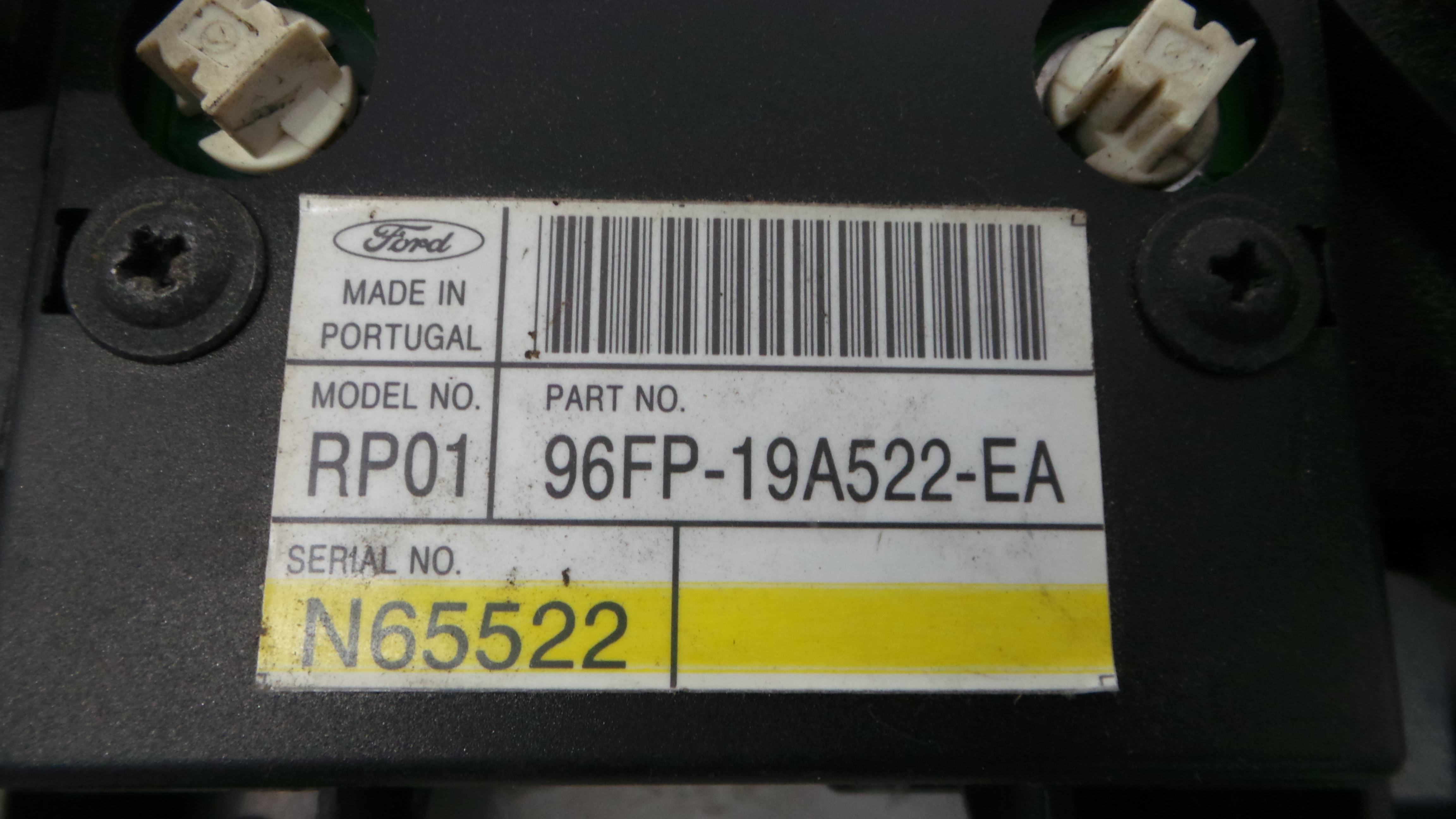 Comando da Sofagem / Climatronic 96FP-19A522-EA - FORD FIESTA IV (JA_, JB_), FIESTA Mk IV (JA_, JB_)-33640303