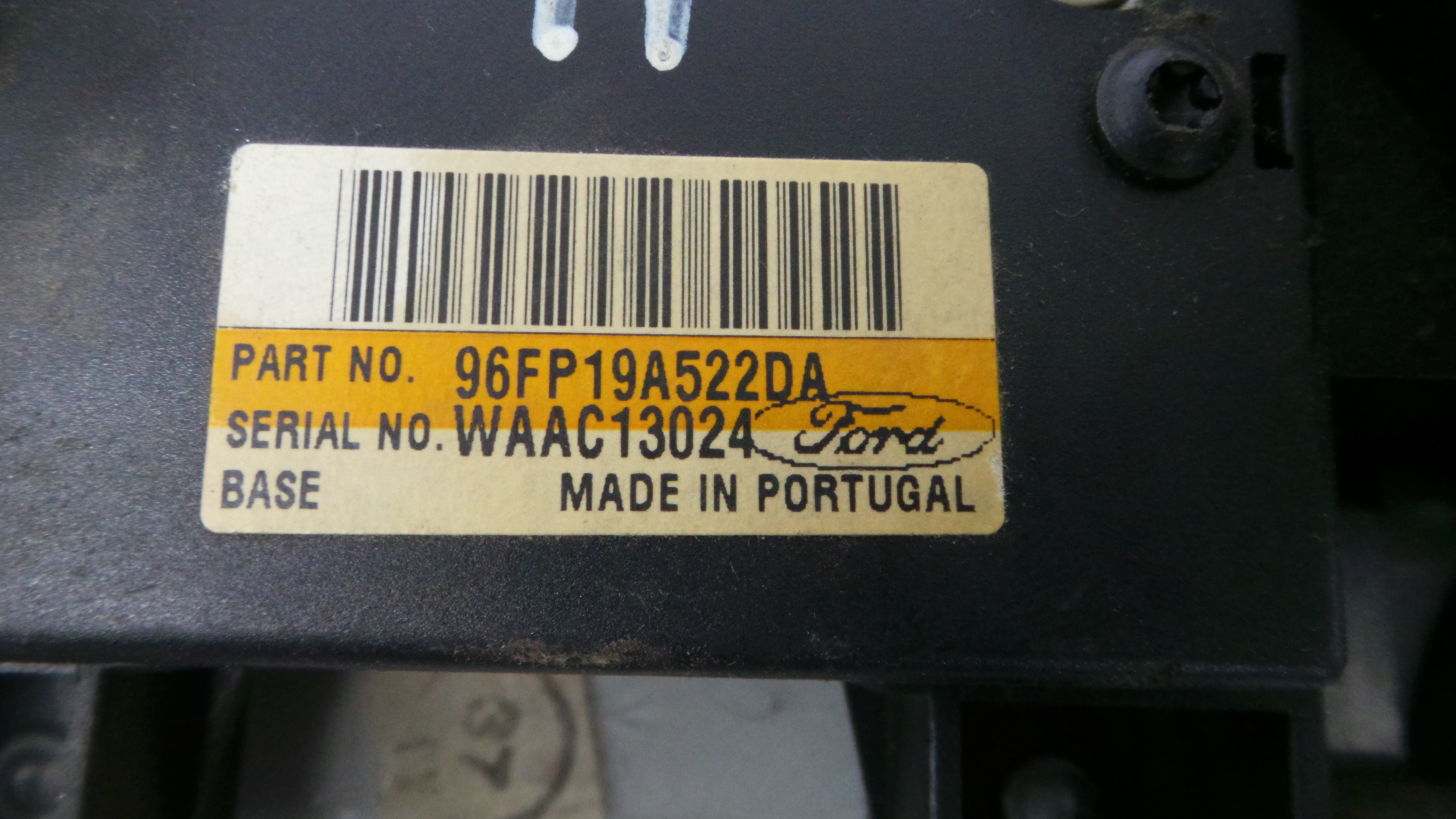 Comando da Sofagem / Climatronic 96FP-19A522-DA - FORD FIESTA IV (JA_, JB_), FIESTA Mk IV (JA_, JB_)-33640306