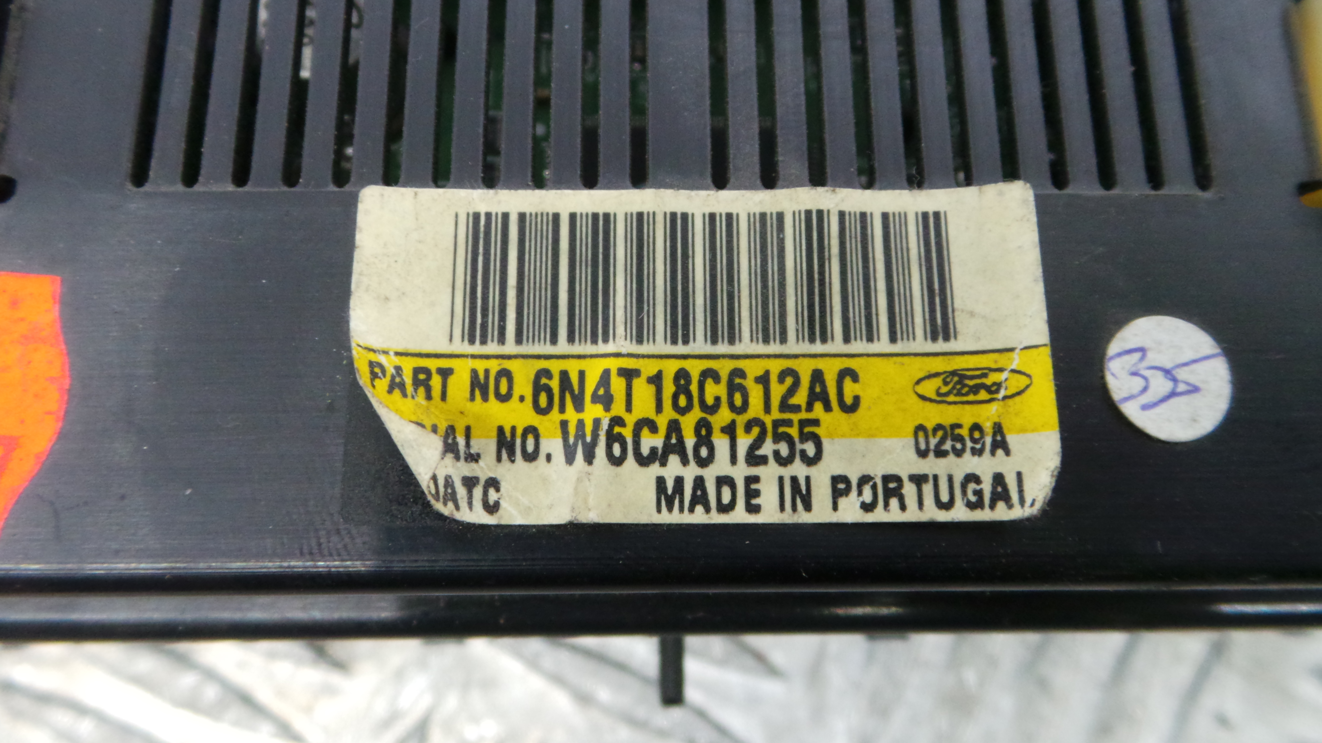 Comando da Sofagem / Climatronic 6N4T-18C612-AC - FORD FOCUS II (DA_, HCP, DP)-33640310