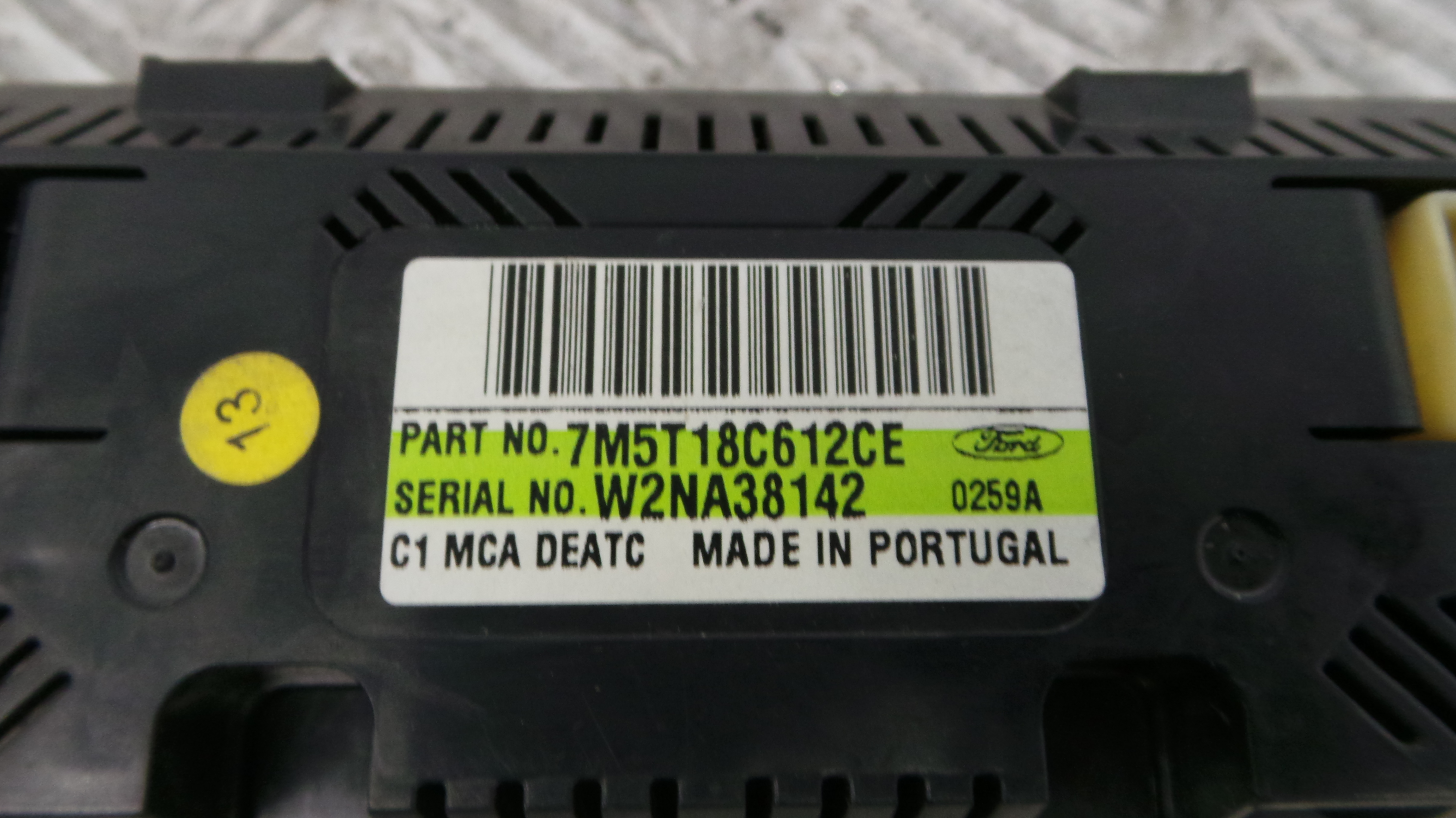 Comando da Sofagem / Climatronic 7M5T-18C612-CE - FORD FOCUS II (DA_, HCP, DP)-33640322