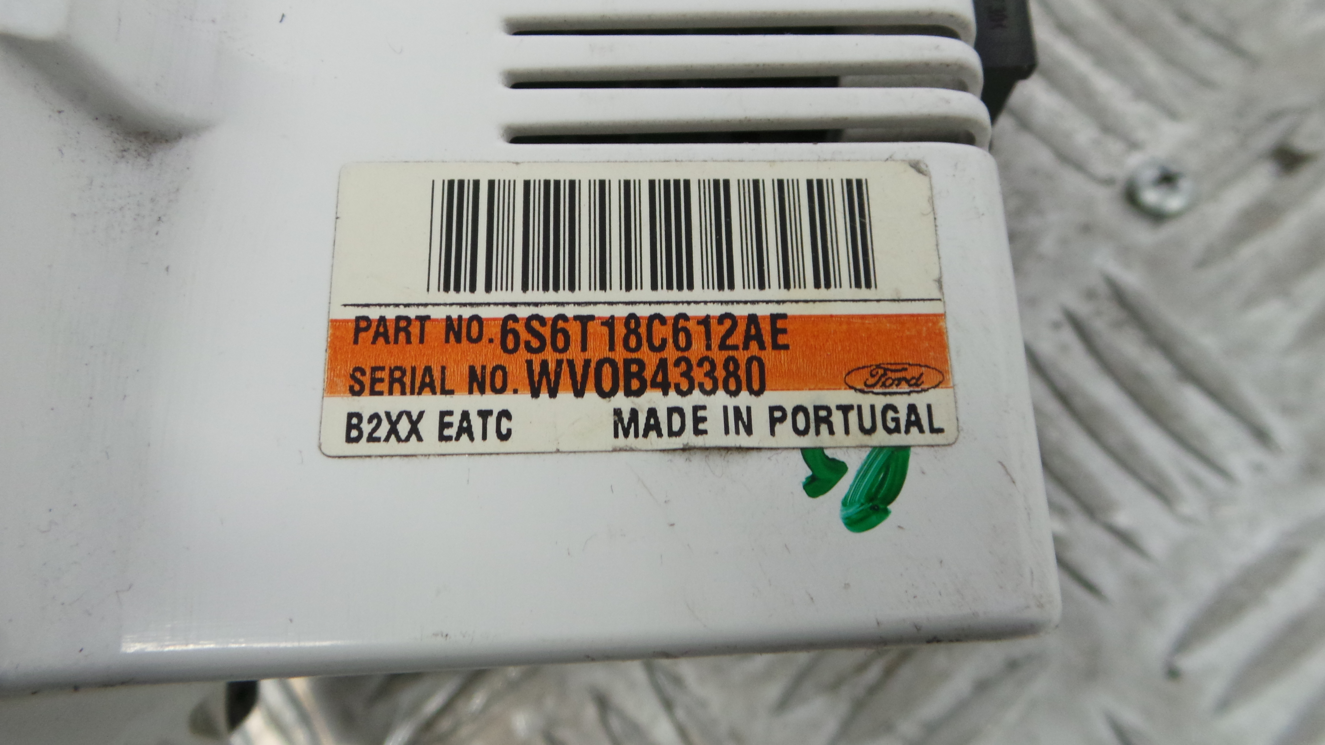 Comando da Sofagem / Climatronic 6S6T-18C612-AE - FORD FIESTA V (JH_, JD_)-33640325