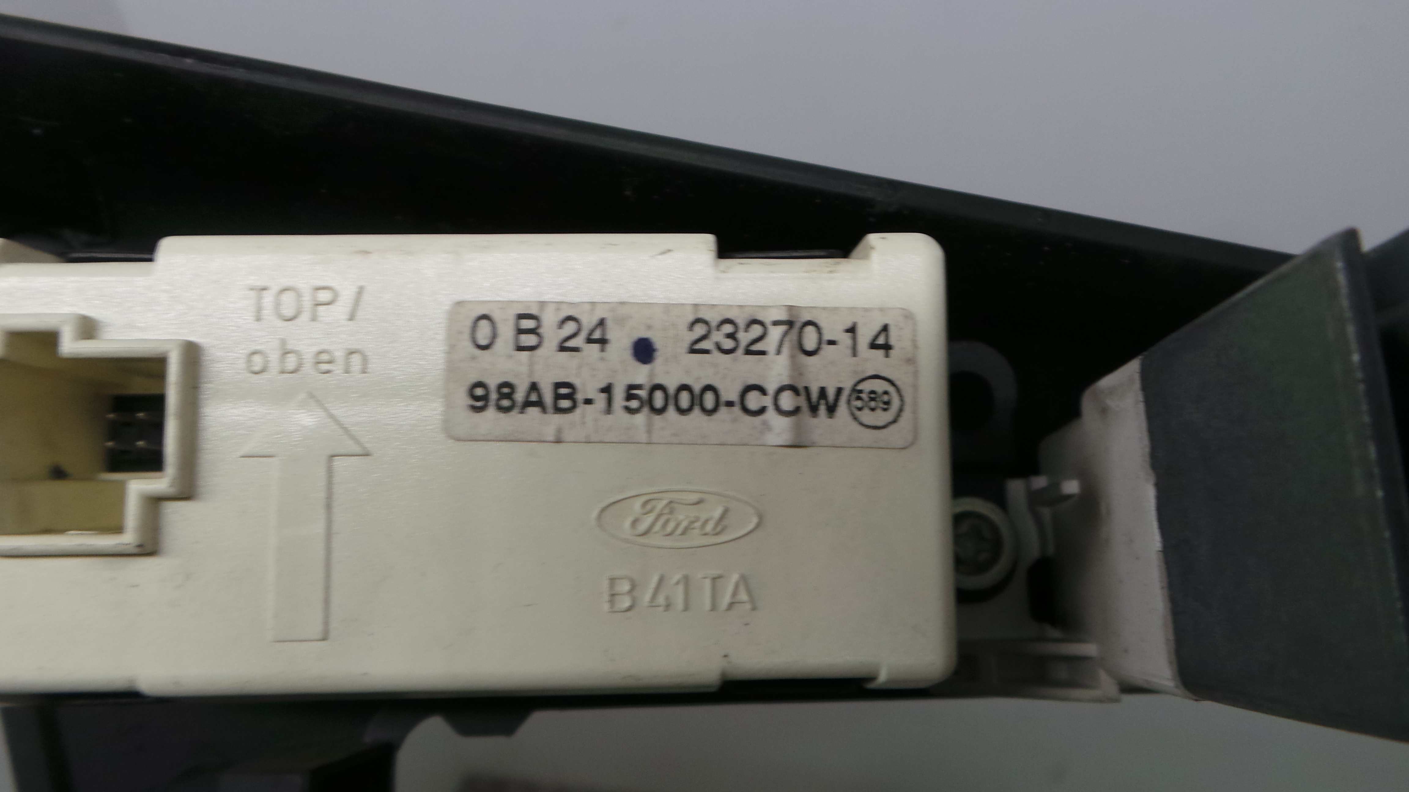 Comando da Sofagem / Climatronic 98AB-18C419-AF - FORD FOCUS I (DAW, DBW)-33640333