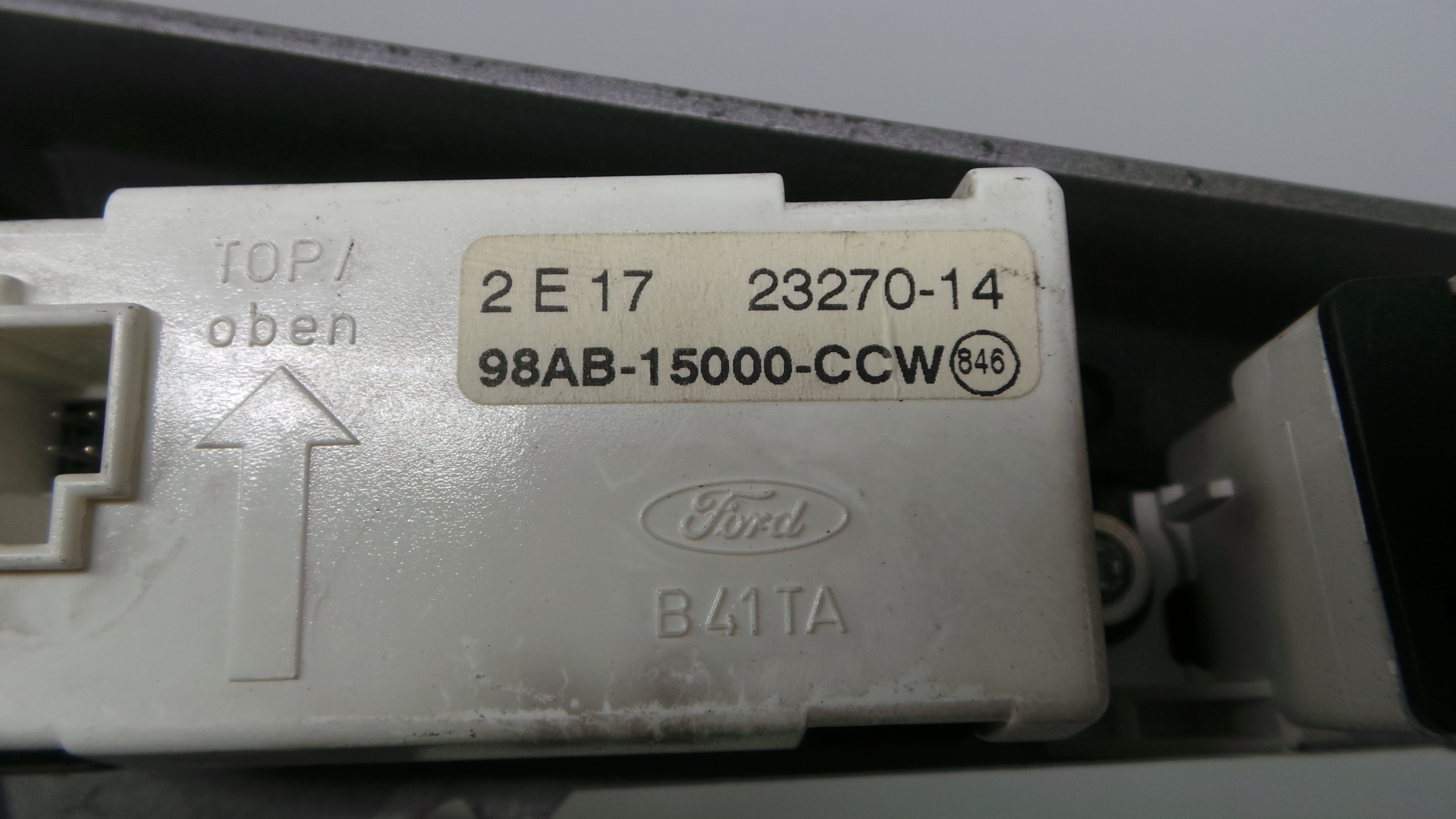 Comando da Sofagem / Climatronic 98AB-18C419-AF - FORD FOCUS I (DAW, DBW)-33640340