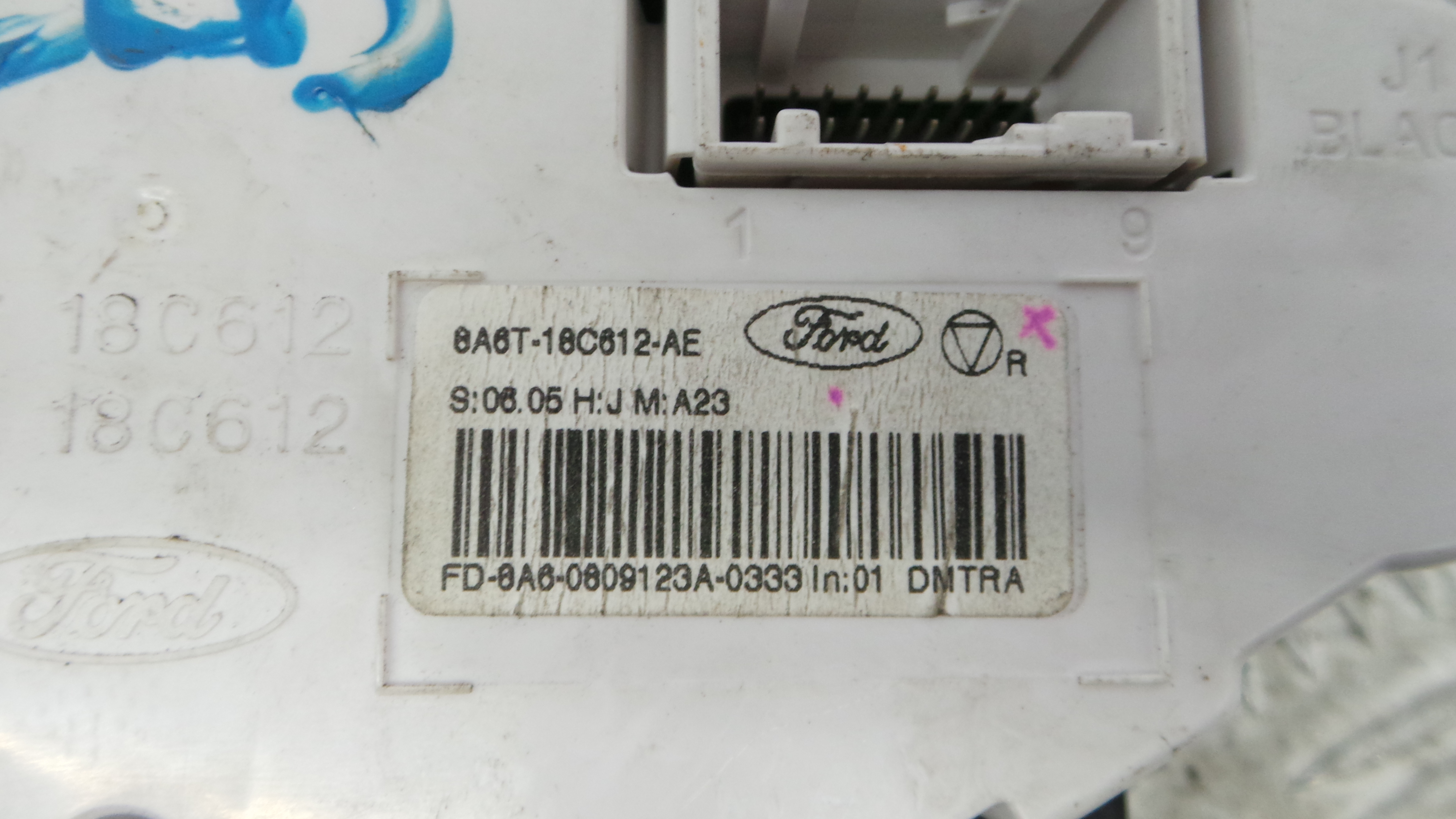 Comando da Sofagem / Climatronic 8A6T-18C612-AE - FORD FIESTA VI (CB1, CCN)-33640347