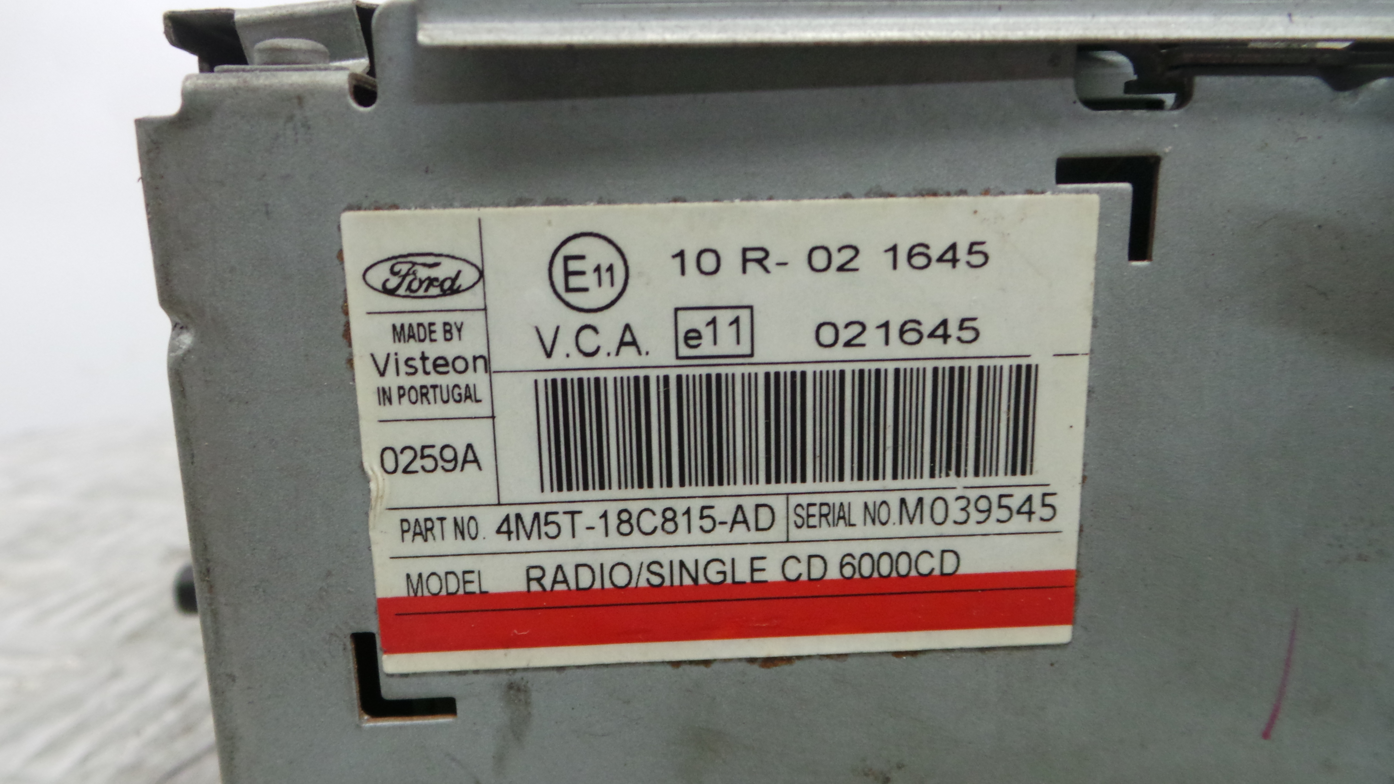 Auto-rádios 4M5T-18C815-AD - FORD FOCUS C-MAX (DM2)-33640535