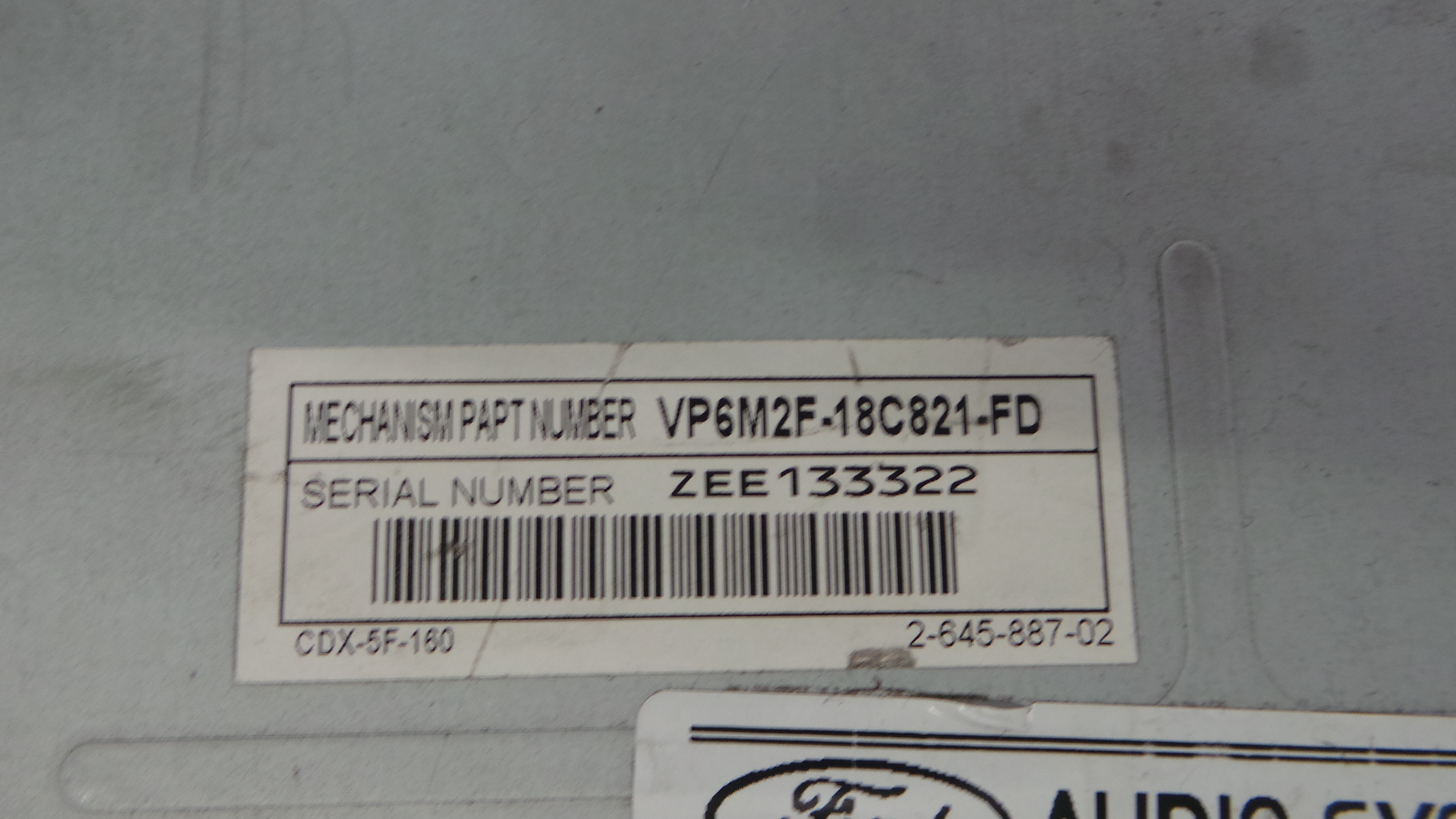 Auto-rádios 7M5T-18C939-FB - FORD FOCUS II (DA_, HCP, DP)-33640553