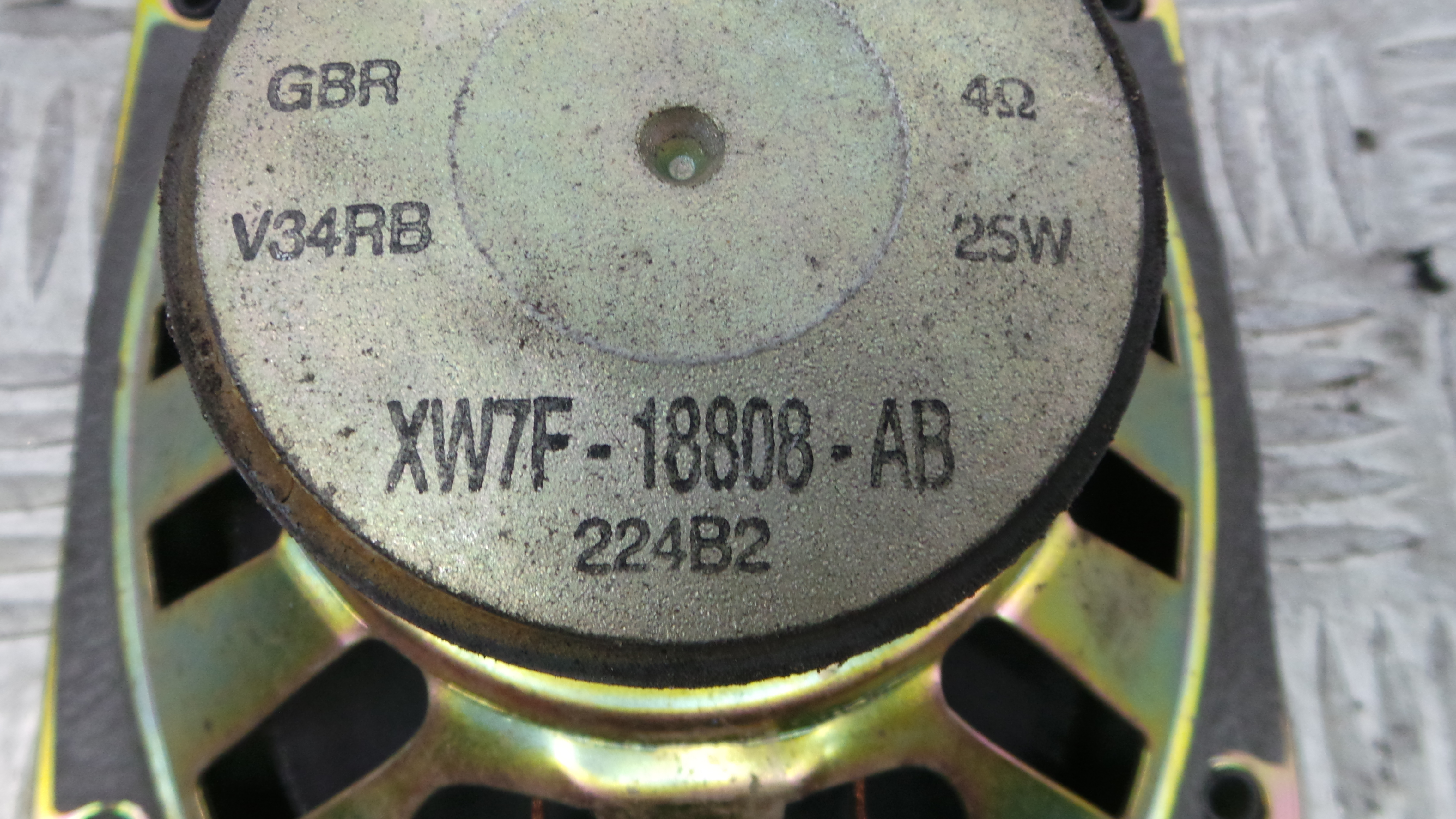 Colunas de Som XW7F-18808-AB - FORD FOCUS I (DAW, DBW)-33641277