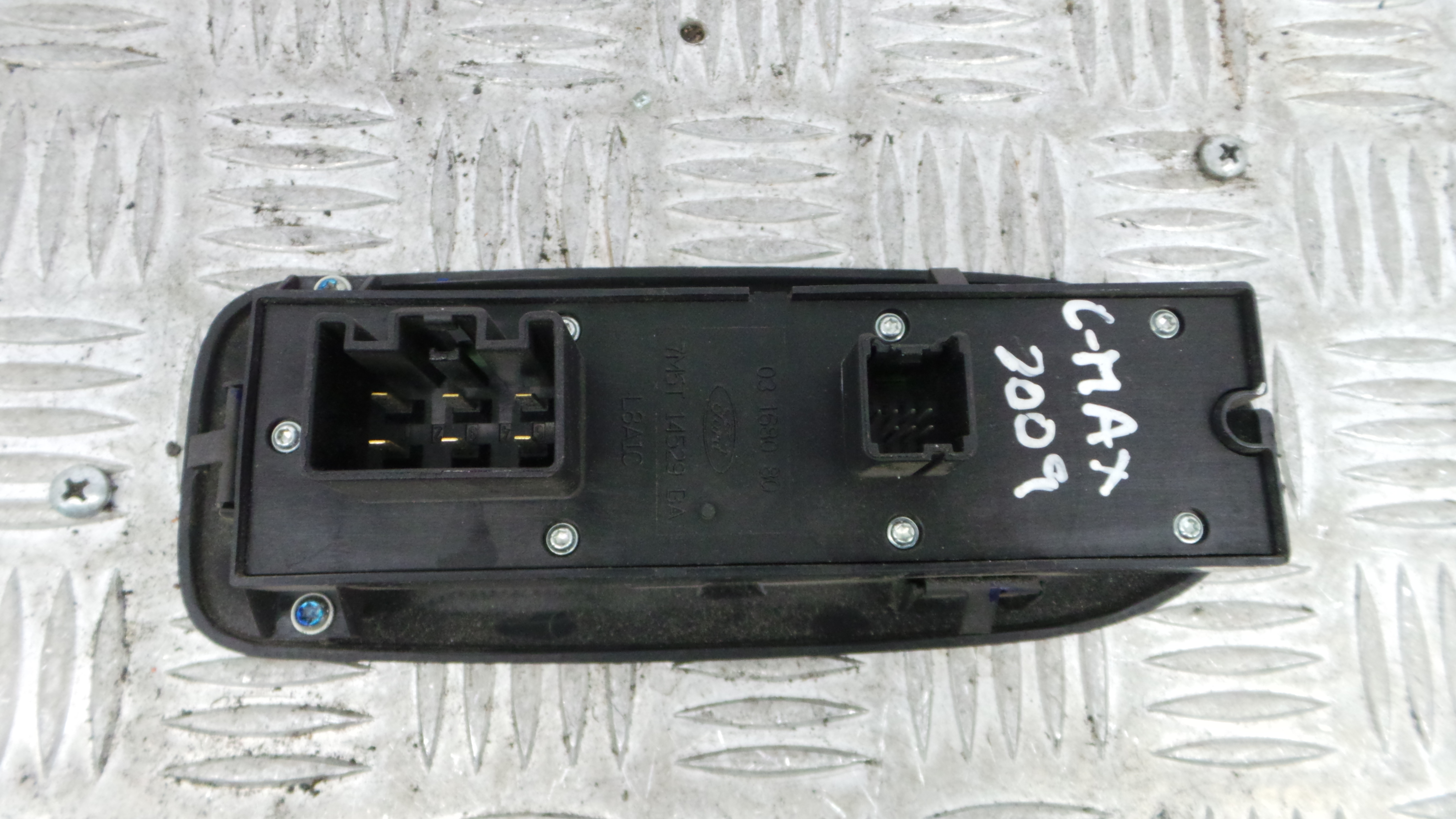Interruptor / Comando Elevador Vidro Frente Esq  7M5T-14529-BA - FORD C-MAX (DM2)-33641789