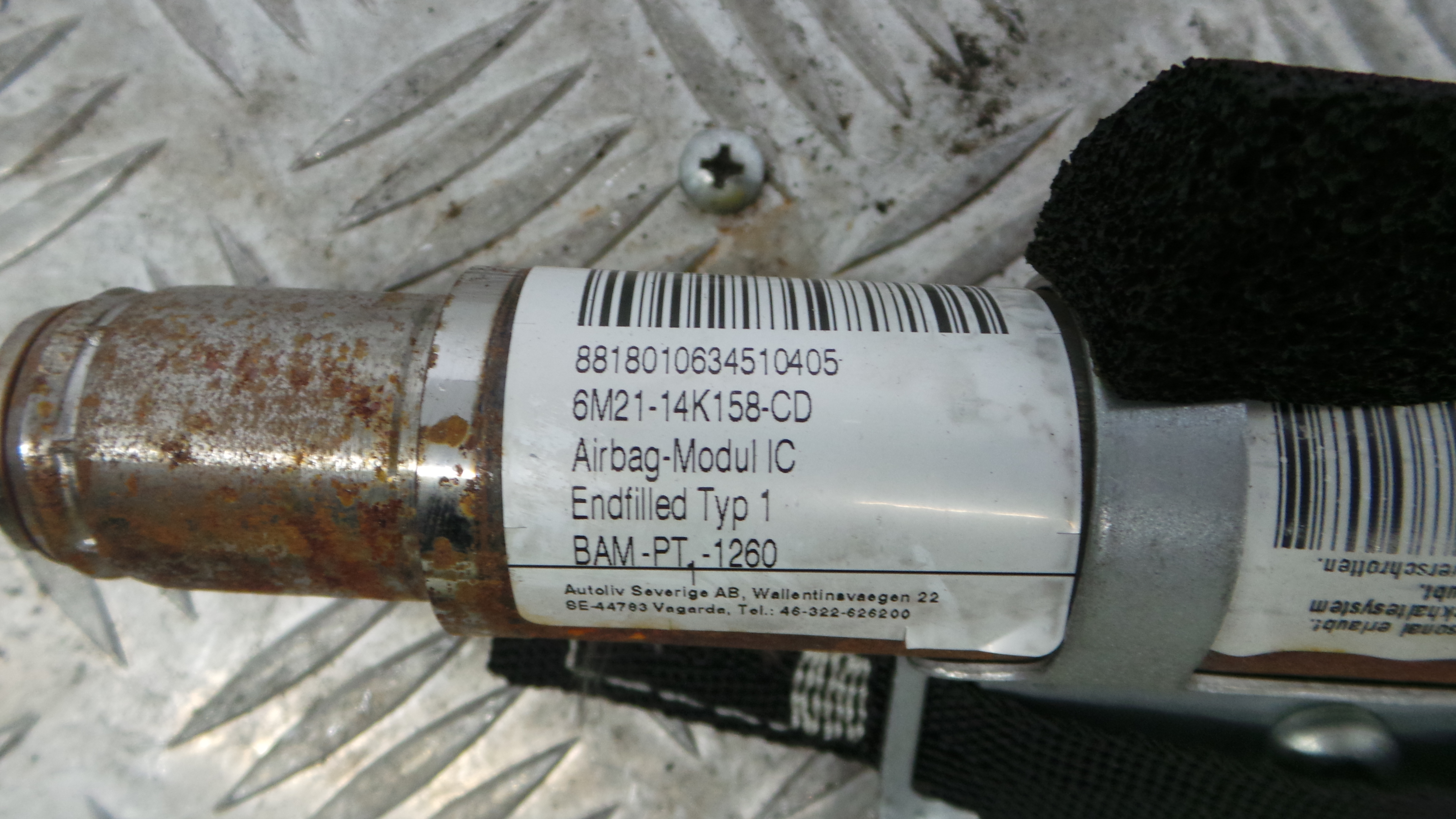 Airbags de Cortina Esq 6M21-14K158-CD - FORD S-MAX (WA6)-33642497