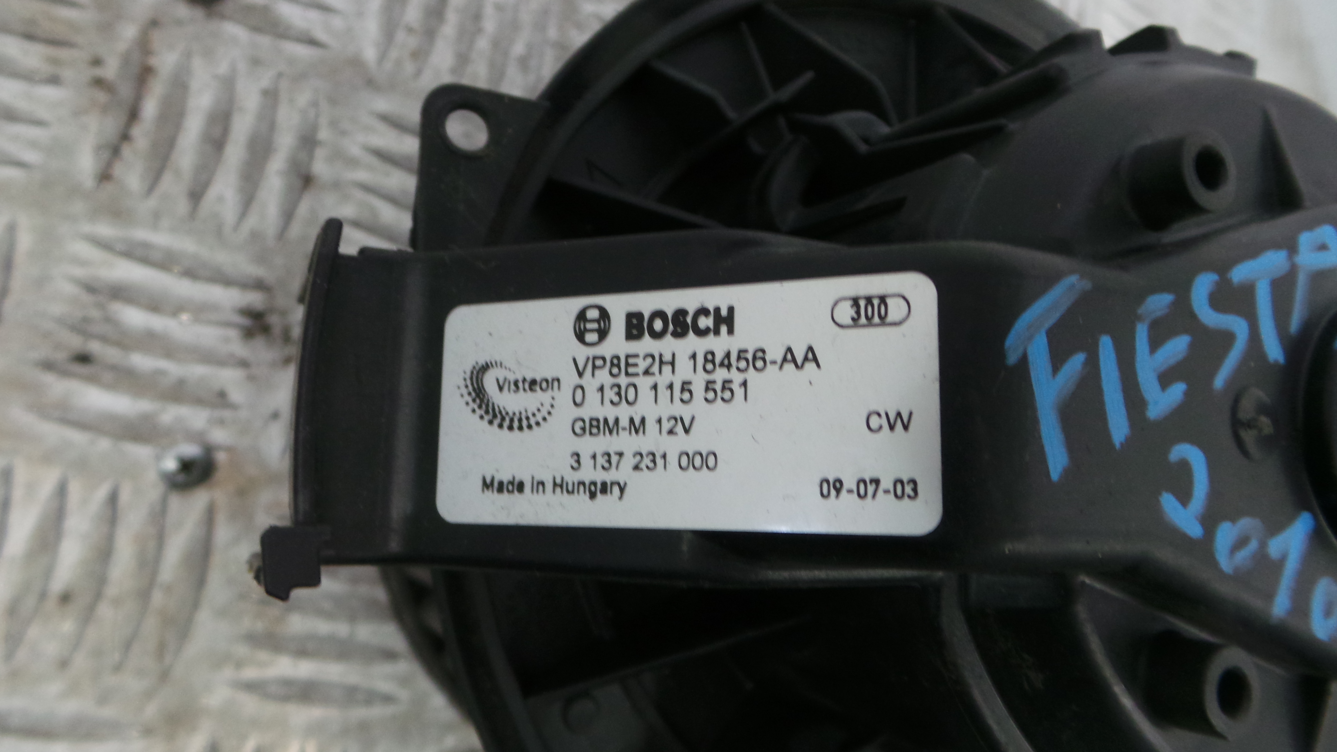 Motor da Chauffage / Motor de Sofagem VP8E2H-18456-AA - FORD FIESTA VI (CB1, CCN)-33642565