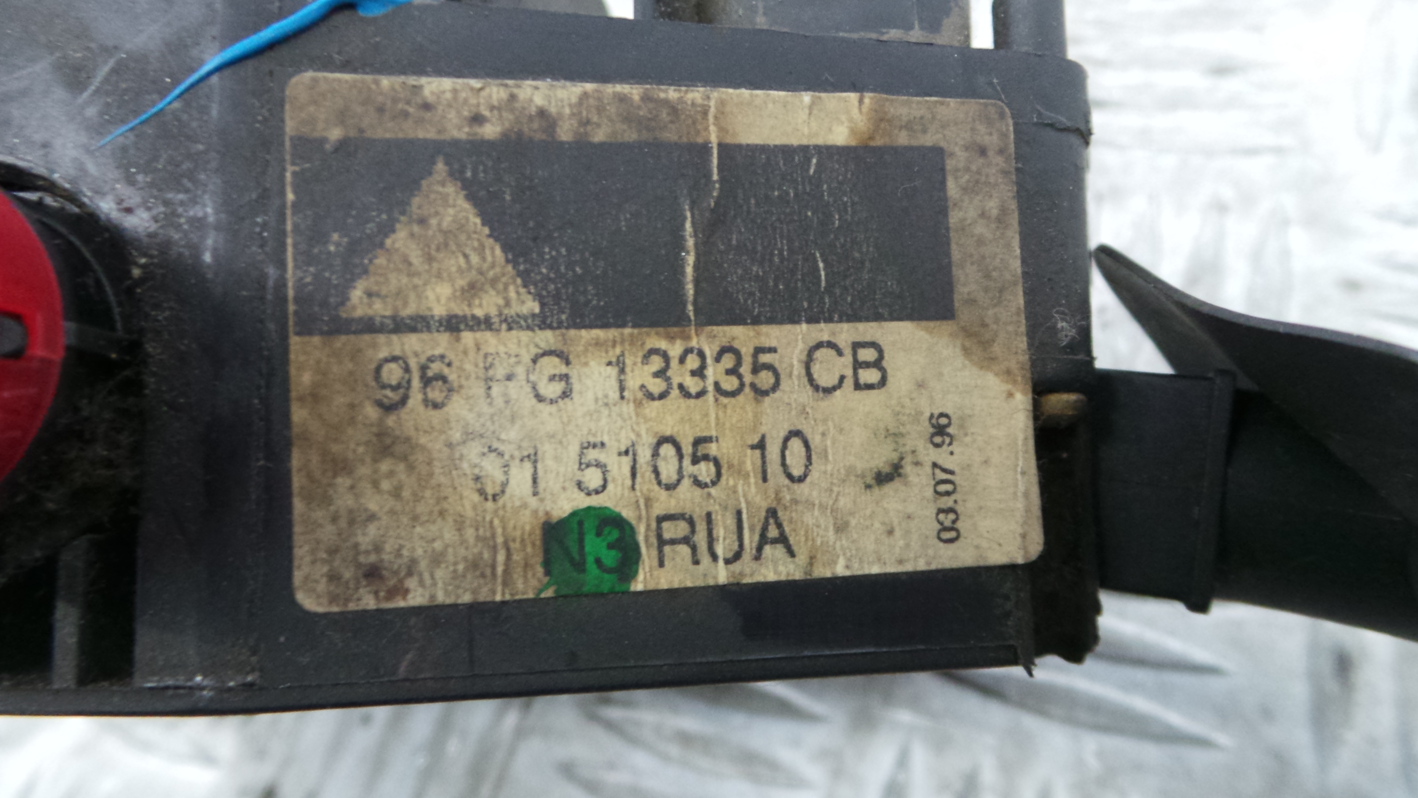 Manete / Comando dos Piscas 96FG-13335-CB - FORD FIESTA IV (JA_, JB_), FIESTA Mk IV (JA_, JB_)-33643030