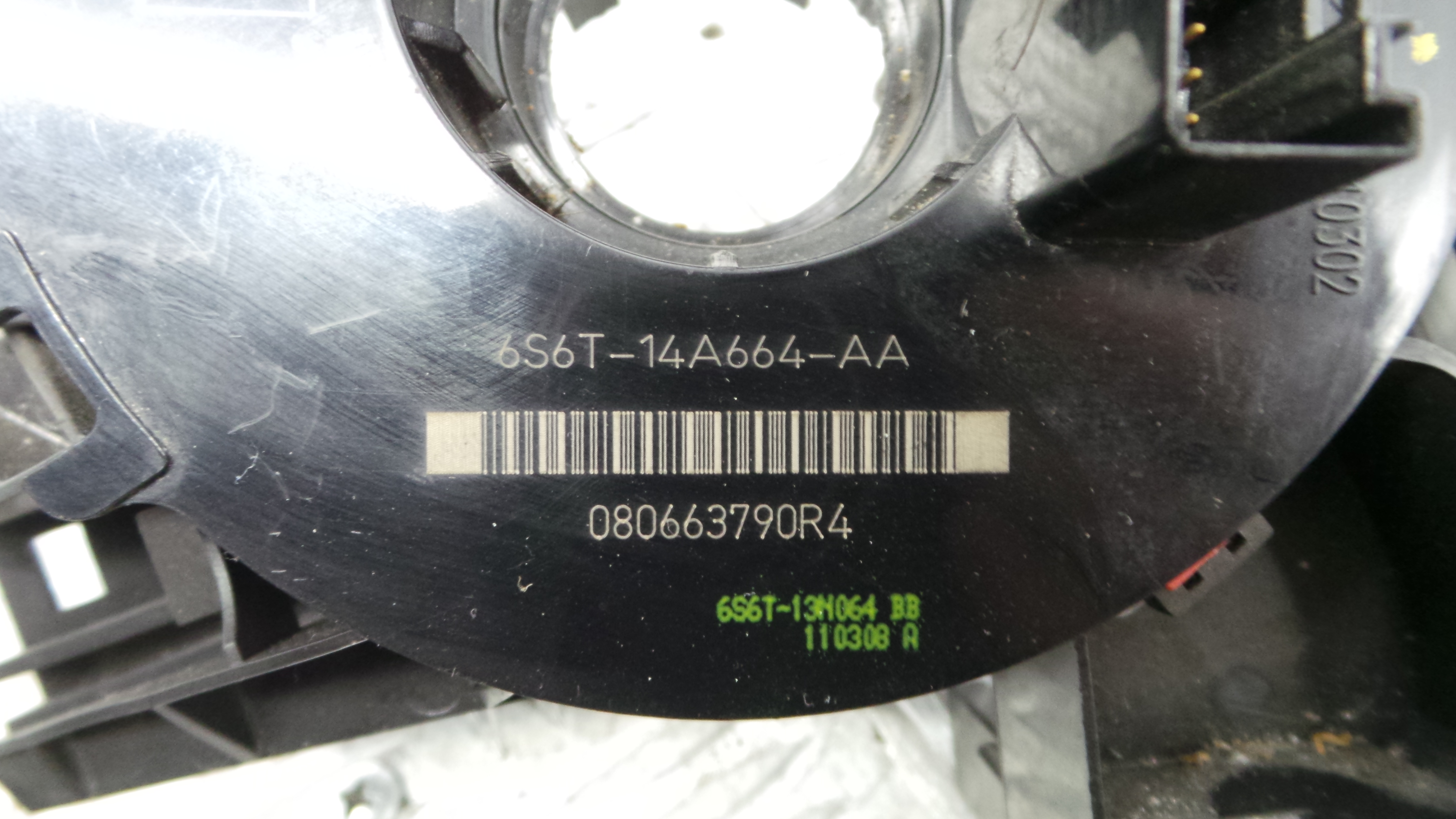 Fita de Airbags 6S6T-14A664-AA - FORD FIESTA VI (CB1, CCN)-33643157