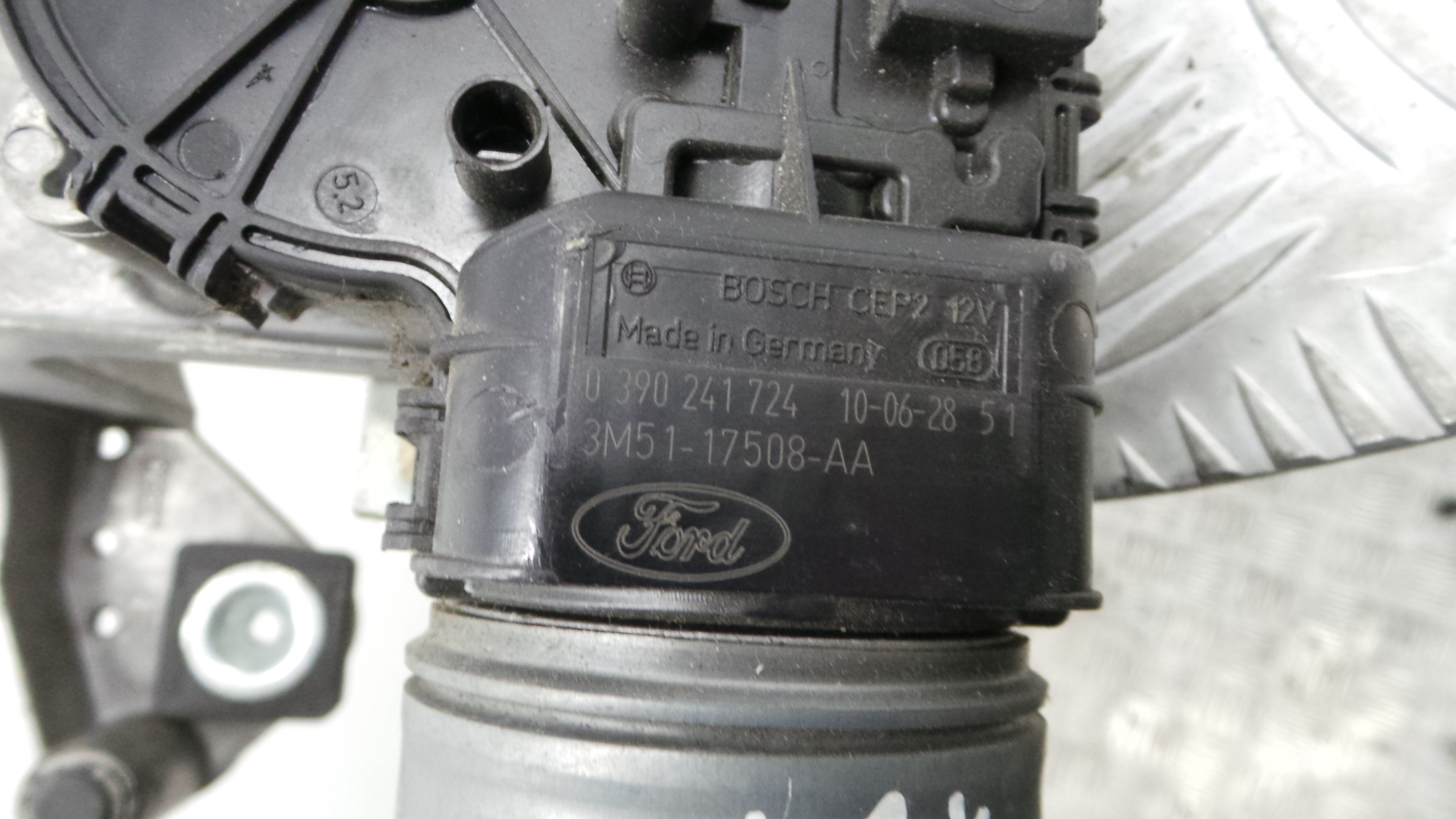 Motor Limpa Vidros Frente  3M51-17508-AA - FORD C-MAX (DM2)-33643588