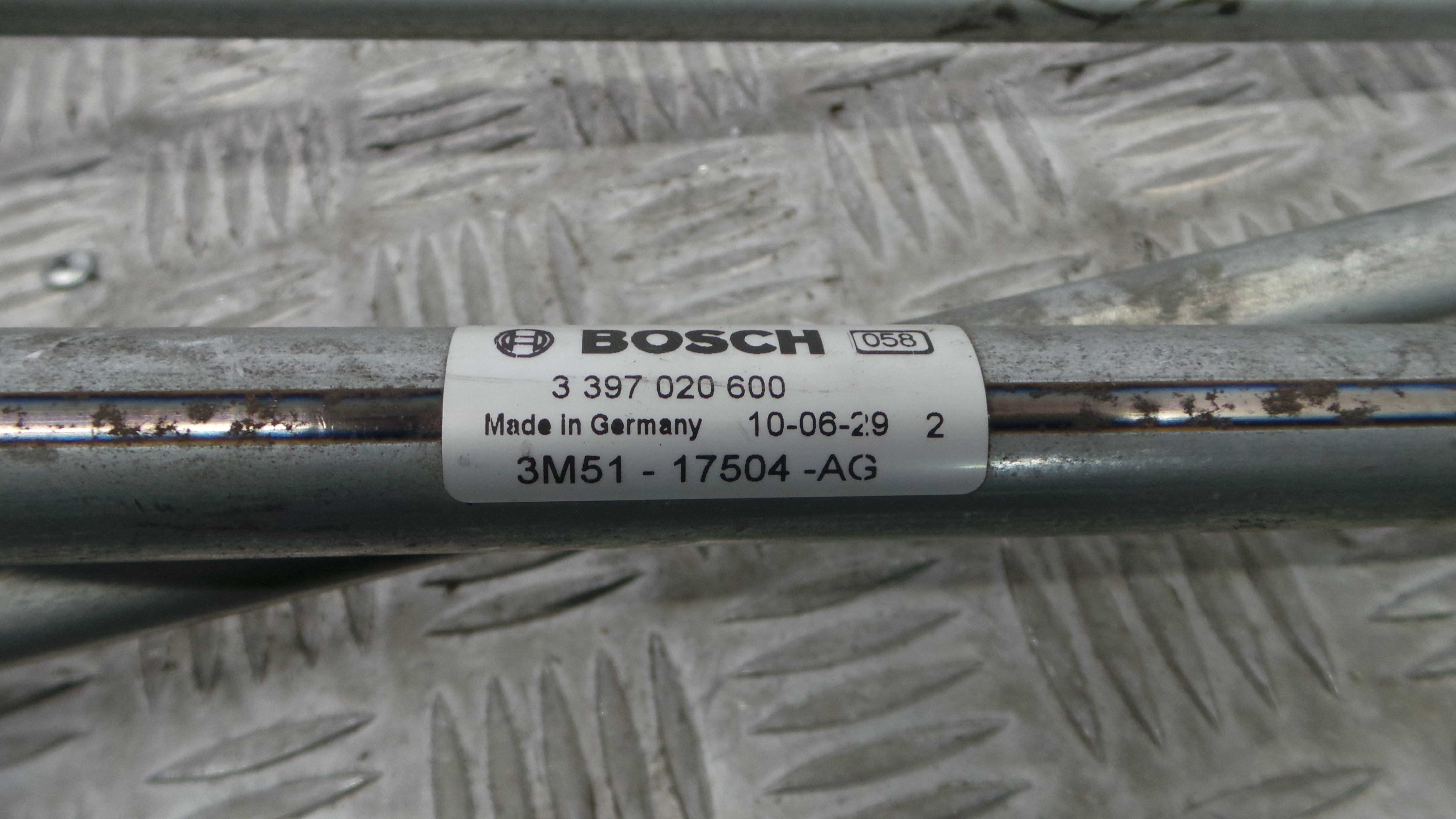 Motor Limpa Vidros Frente  3M51-17508-AA - FORD C-MAX (DM2)-33643588