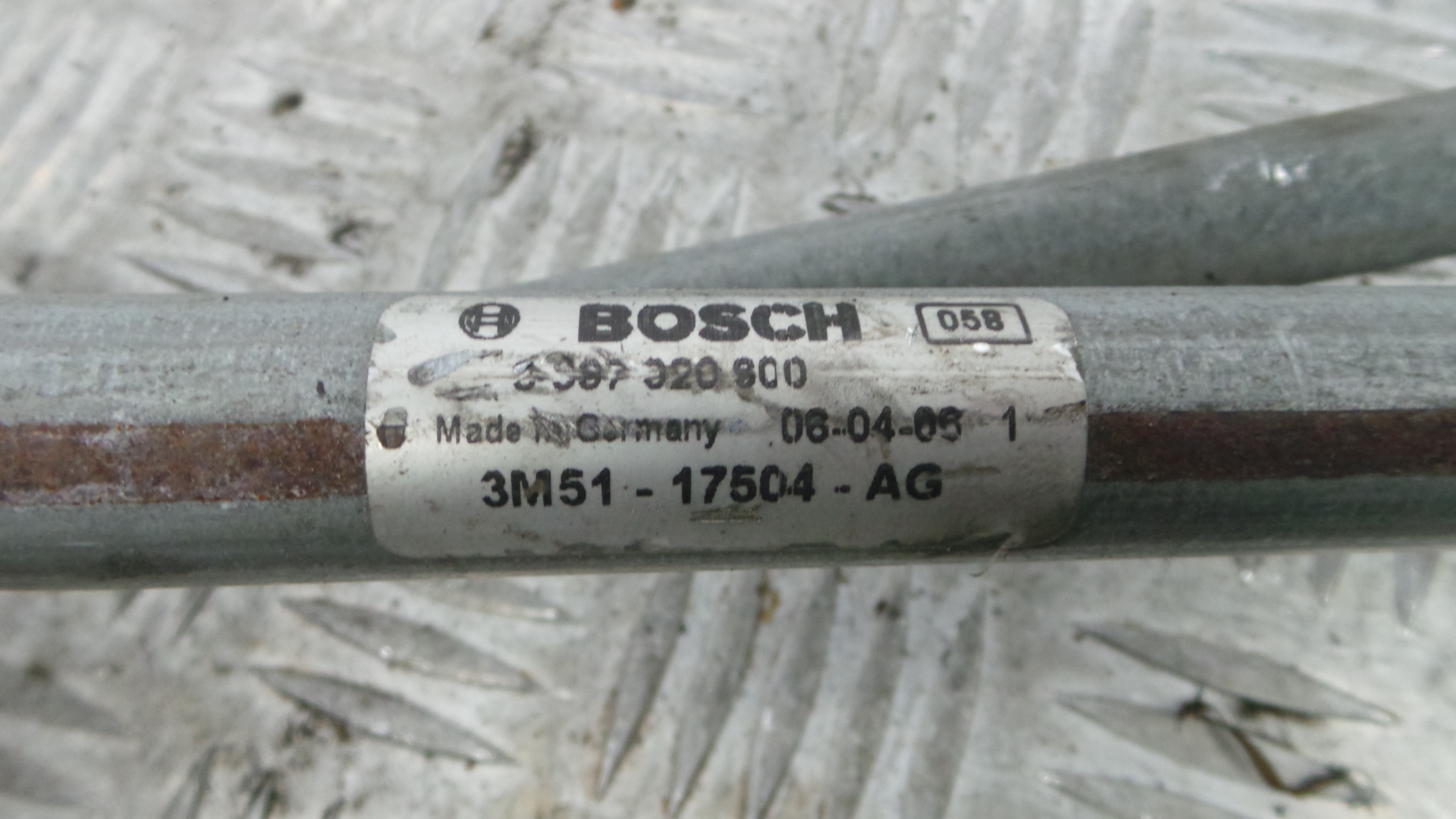 Motor Limpa Vidros Frente  3M51-17508-AA - FORD C-MAX (DM2)-33643616