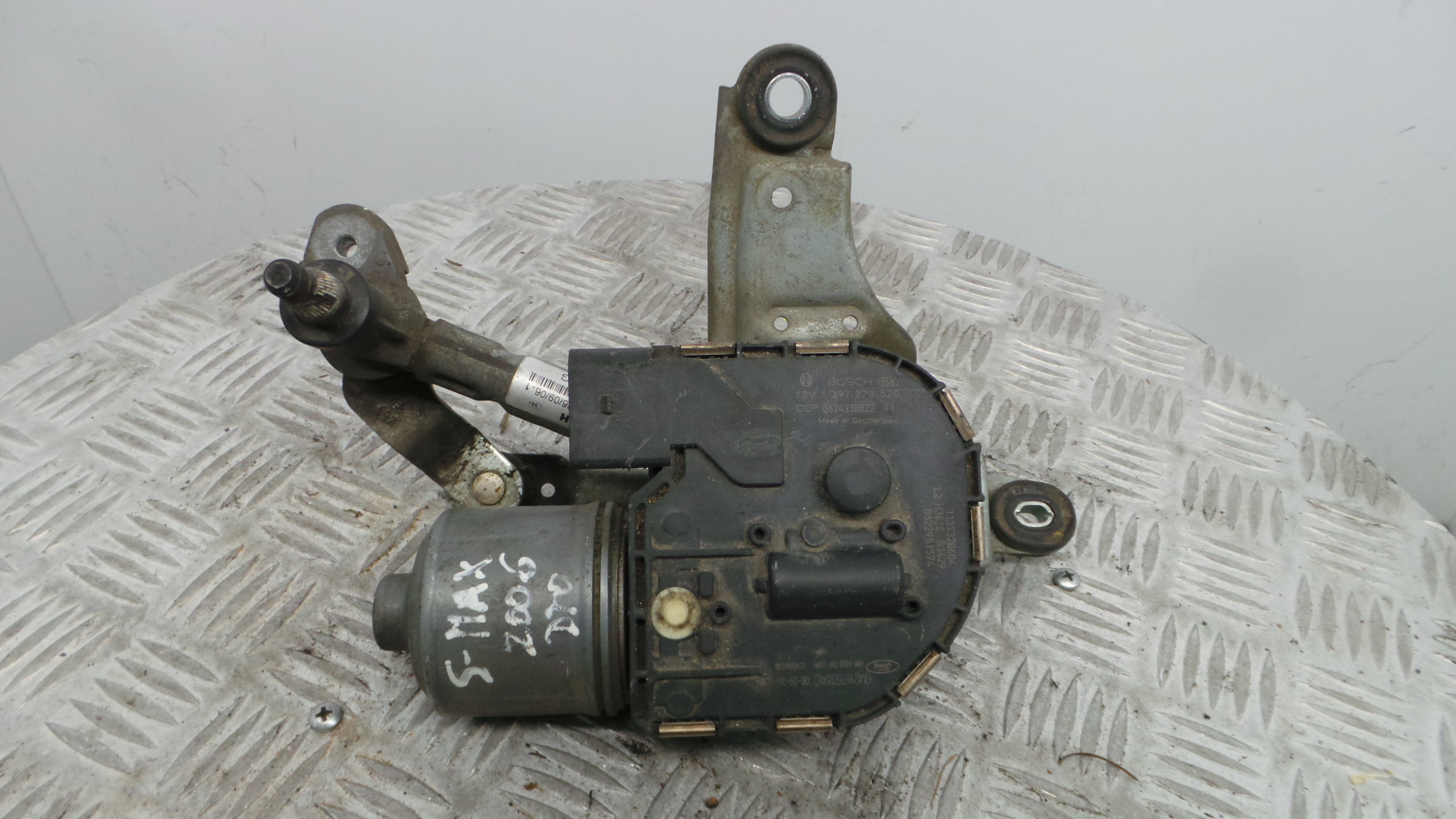 Motor Limpa Vidros Frente  6M21-17504-AG - FORD S-MAX (WA6)-33643645