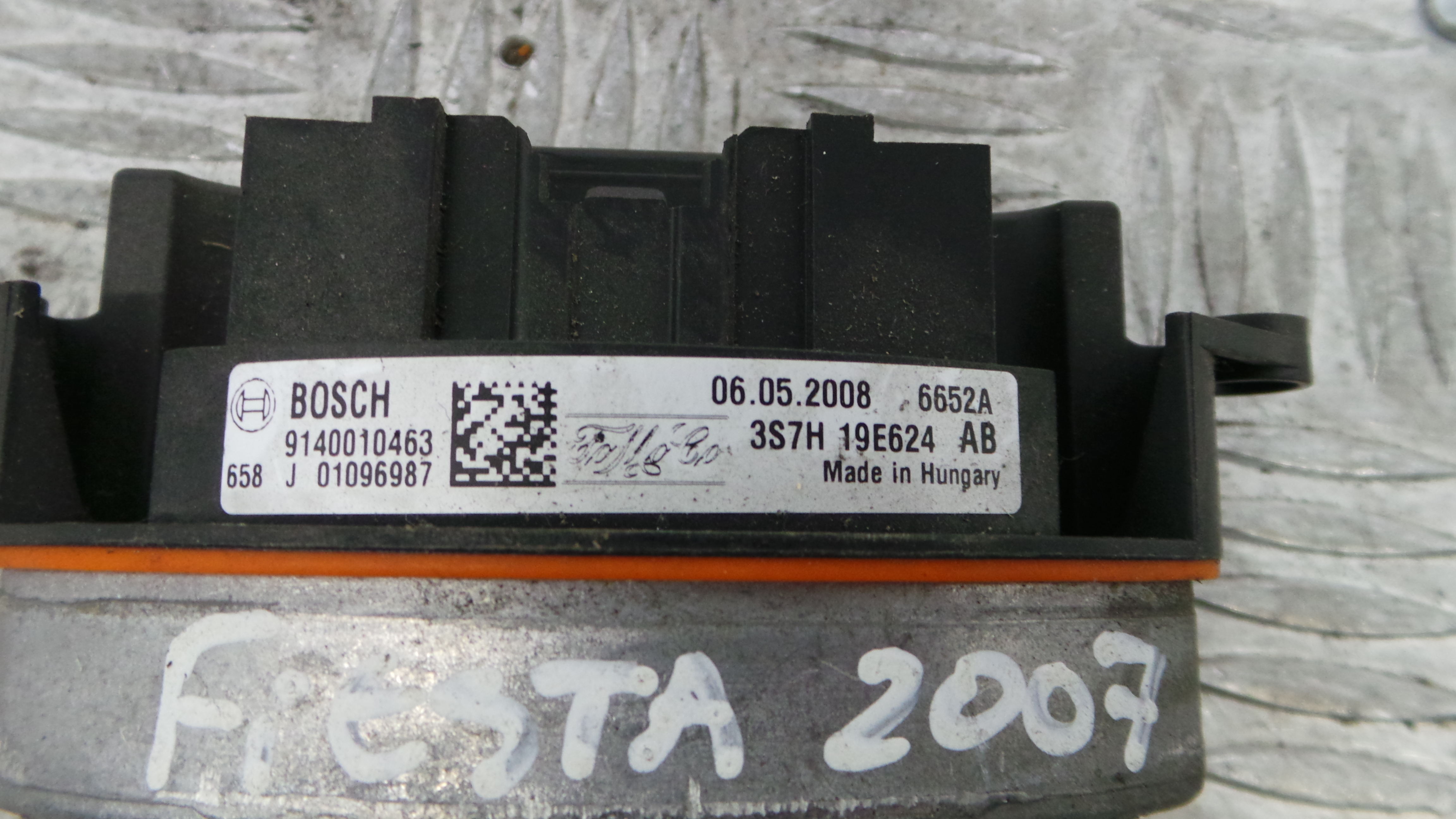 Resistência Ventilador Do Habitáculo 3S7H-19E624-AB - FORD FIESTA V (JH_, JD_)-33644211