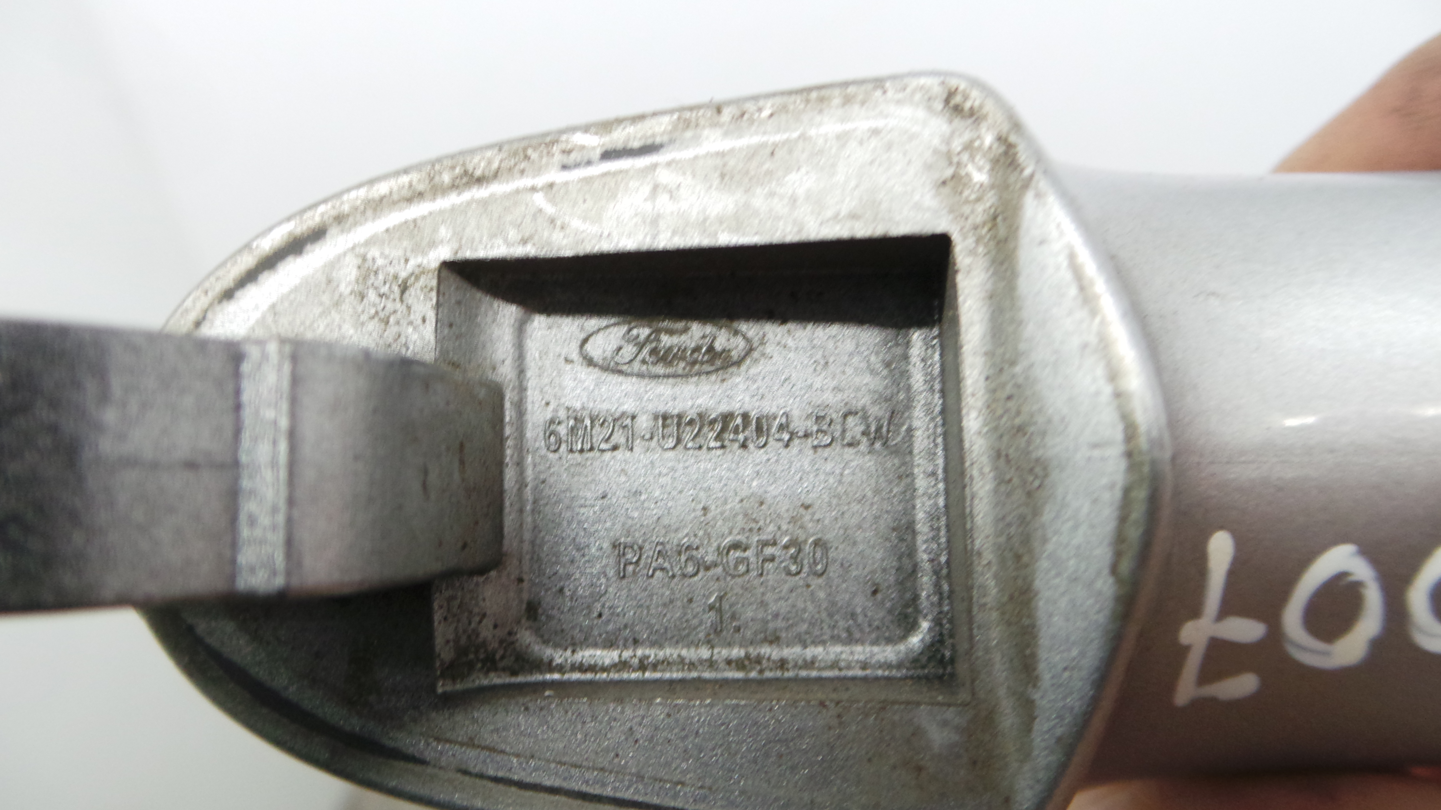 Puxador Exterior Frente Esquerdo 6M21-U22404-BCW - FORD S-MAX (WA6)-33644384